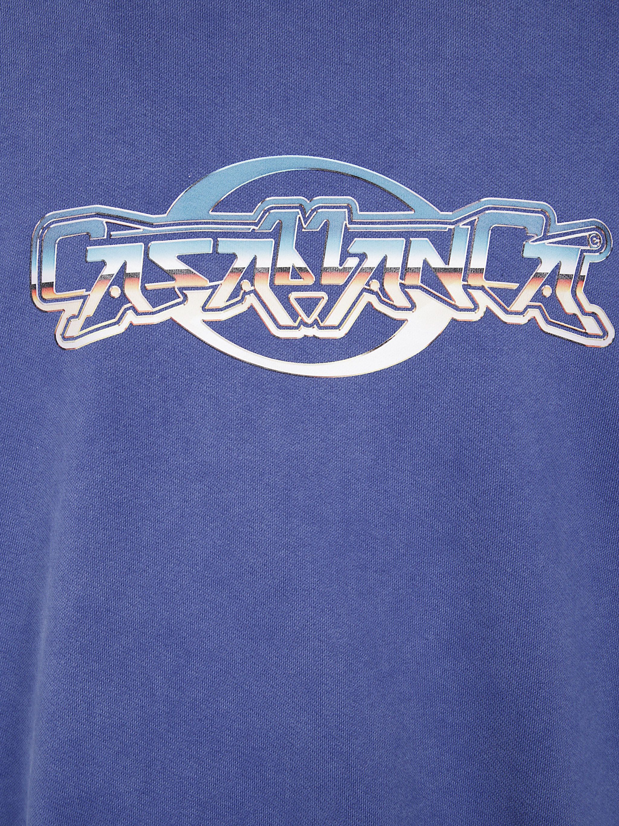 Casablanca "CHROME TEXT" PRINTED SWEATSHIRT Size US M / EU 48-50 / 2 - 3 Thumbnail