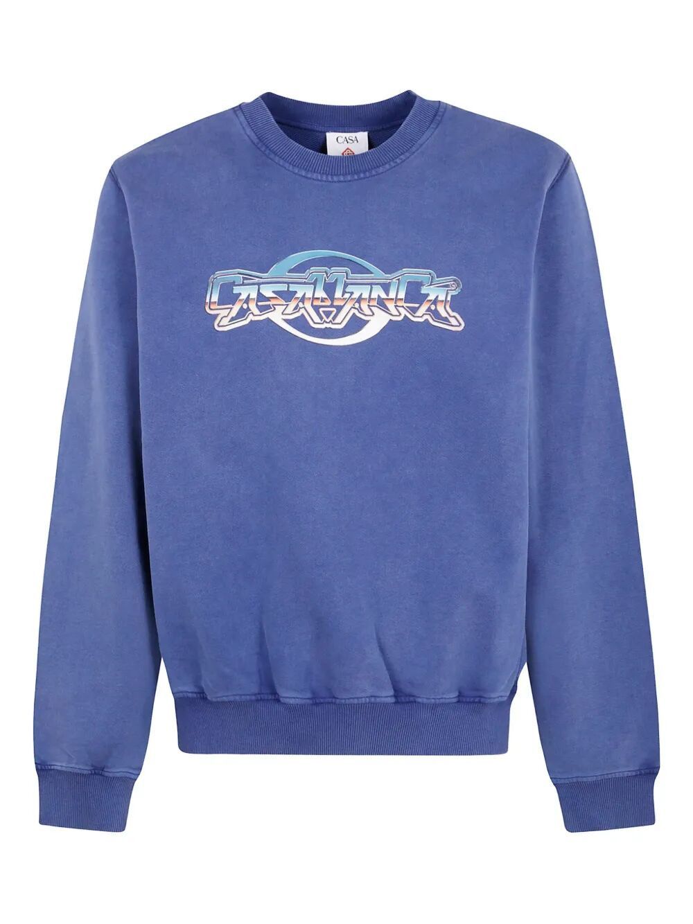 Casablanca "CHROME TEXT" PRINTED SWEATSHIRT Size US S / EU 44-46 / 1 - 4 Thumbnail