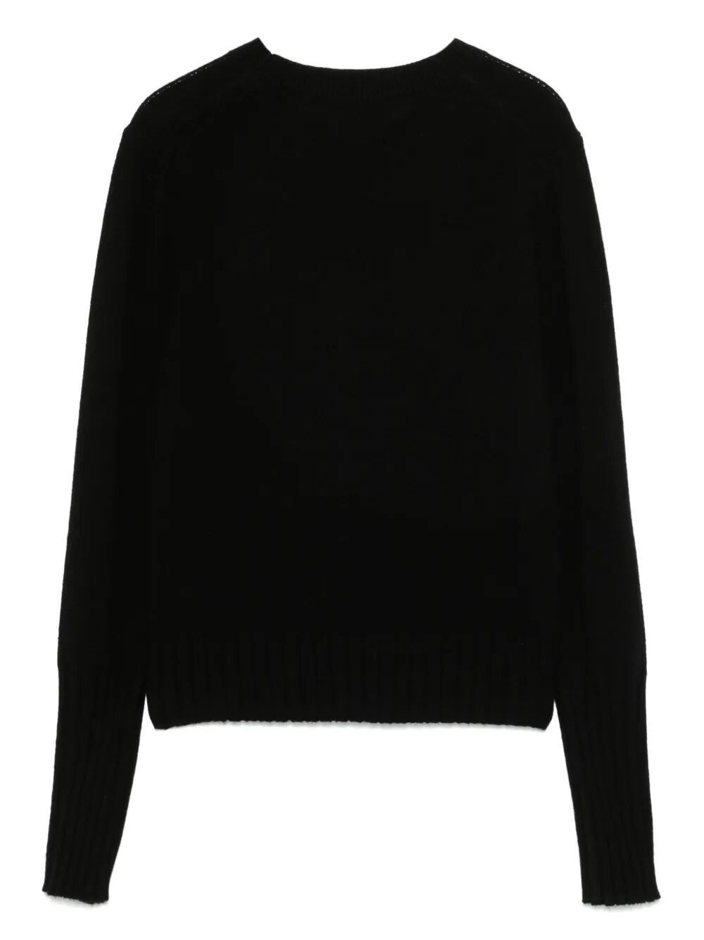 Guest in Residence "SHRUNKEN" CREW NECK CASHMERE SWEATER Size L / US 10 / IT 46 - 2 Thumbnail