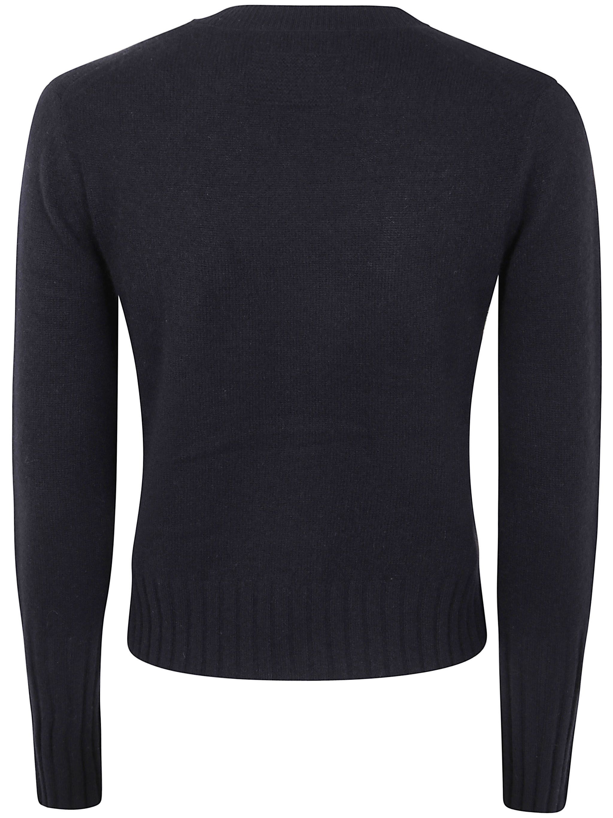 Guest in Residence "SHRUNKEN" CREW NECK CASHMERE SWEATER Size L / US 10 / IT 46 - 4 Thumbnail
