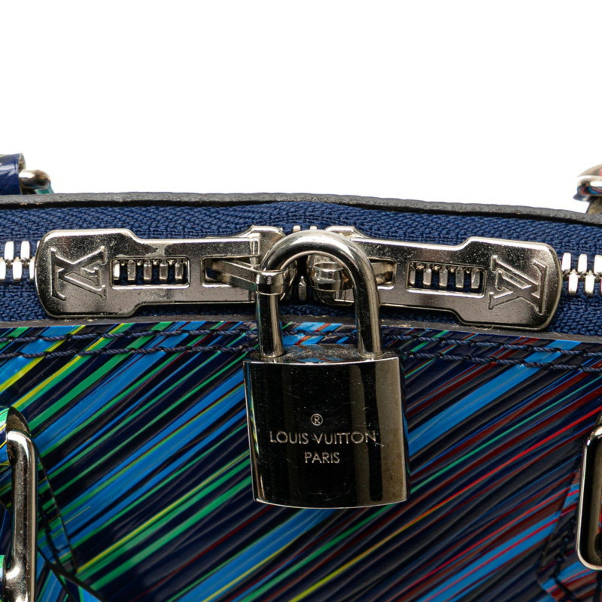 Louis Vuitton Louis Vuitton Epi Tropical Alma BB Handbag Shoulder Bag 2WAY M51304 Blue Multicolor Leather Women's LOUIS VUITTON Size ONE SIZE - 5 Thumbnail