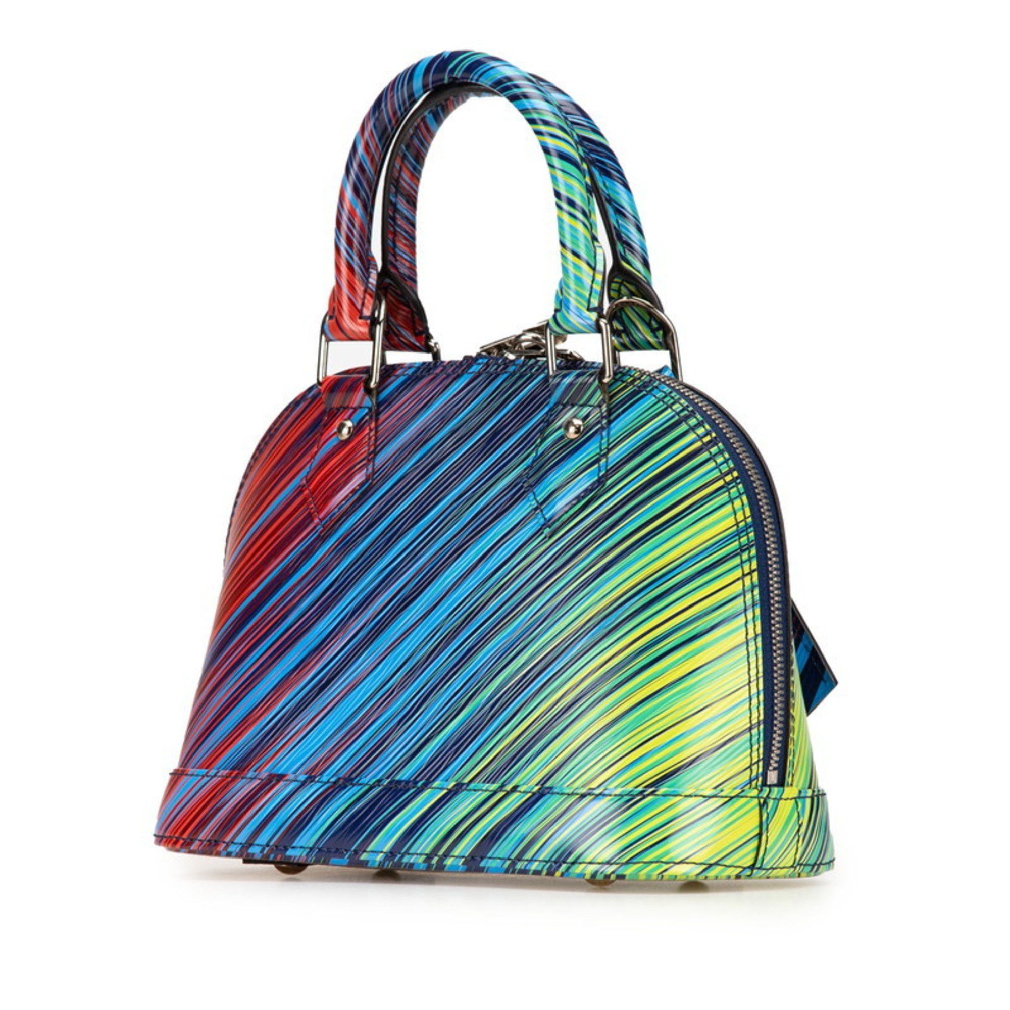 Louis Vuitton Louis Vuitton Epi Tropical Alma BB Handbag Shoulder Bag 2WAY M51304 Blue Multicolor Leather Women's LOUIS VUITTON Size ONE SIZE - 2 Thumbnail