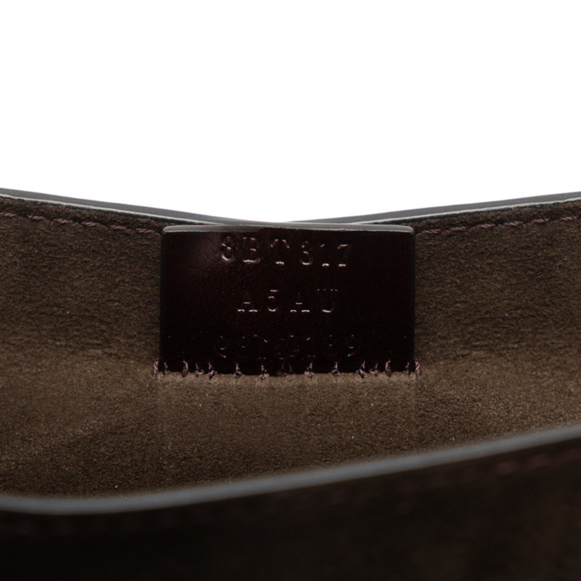 Fendi FENDI Calligraphy Crossbody Shoulder Bag 8BT317 Ivory White Patent Leather Women's Size ONE SIZE - 8 Thumbnail