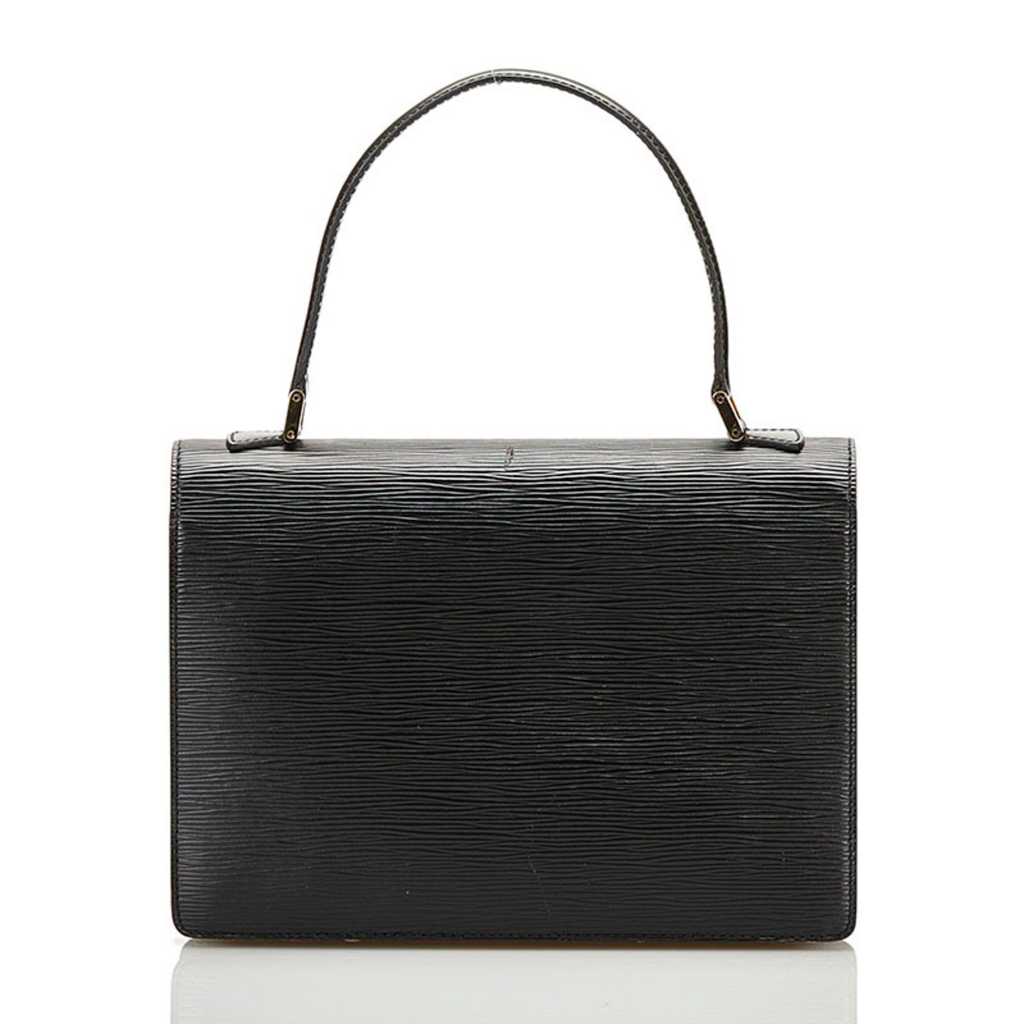 Louis Vuitton Louis Vuitton Epi Concorde Handbag M52132 Noir Black Leather Women's LOUIS VUITTON Size ONE SIZE - 3 Thumbnail