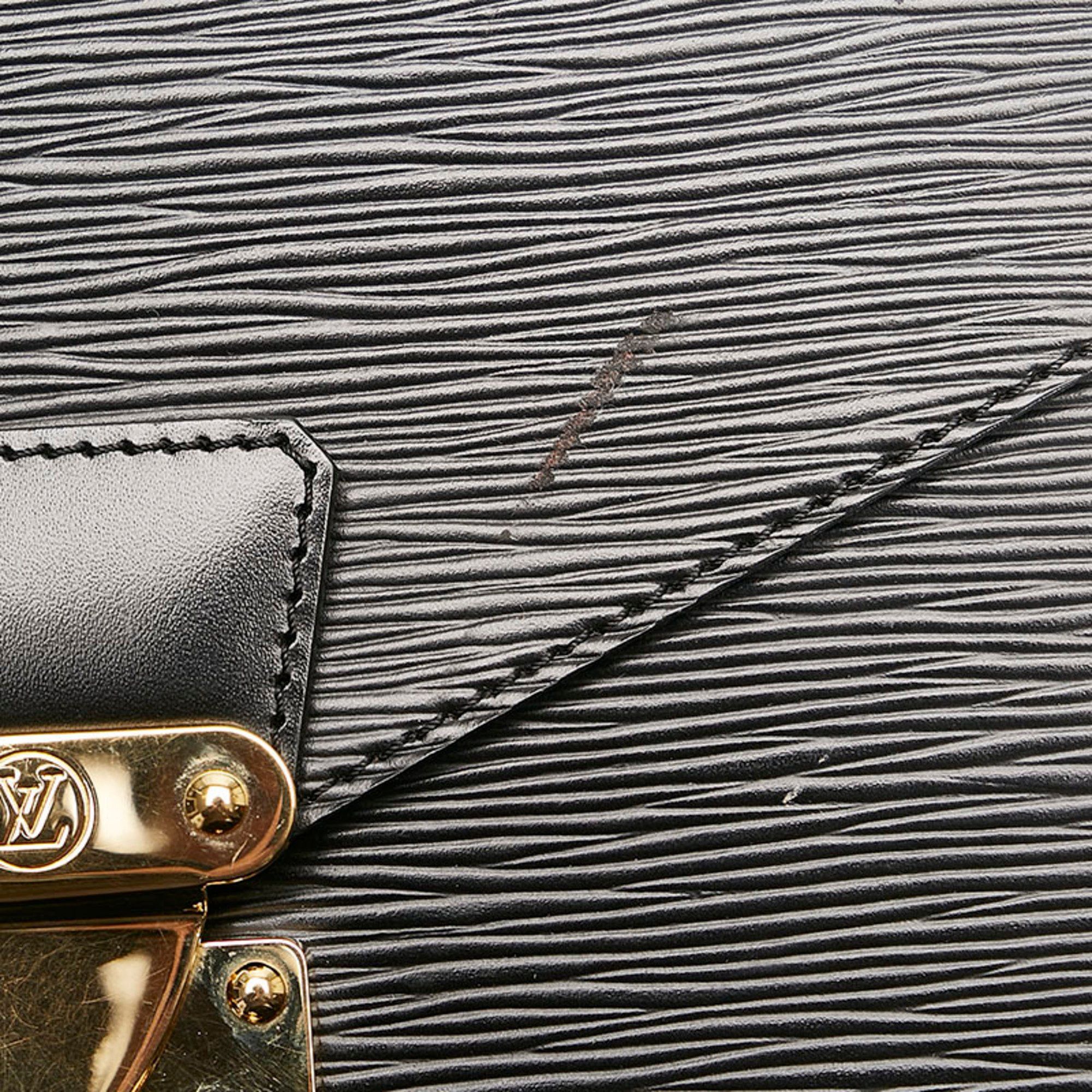 Louis Vuitton Louis Vuitton Epi Concorde Handbag M52132 Noir Black Leather Women's LOUIS VUITTON Size ONE SIZE - 6 Thumbnail