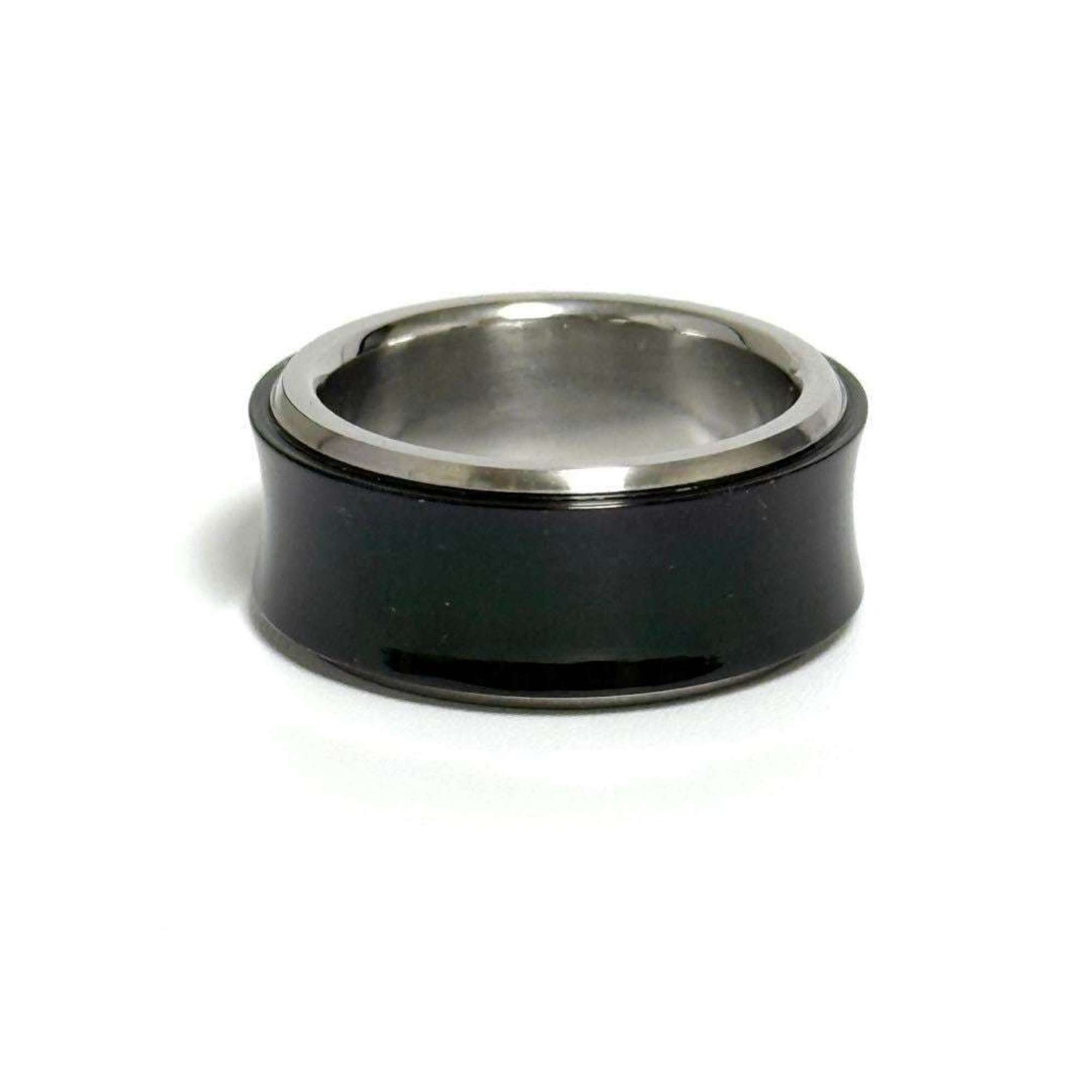 Tiffany & Co. Tiffany Men's 1837 Combi Wide Ring, Silver Size ONE SIZE - 4 Thumbnail
