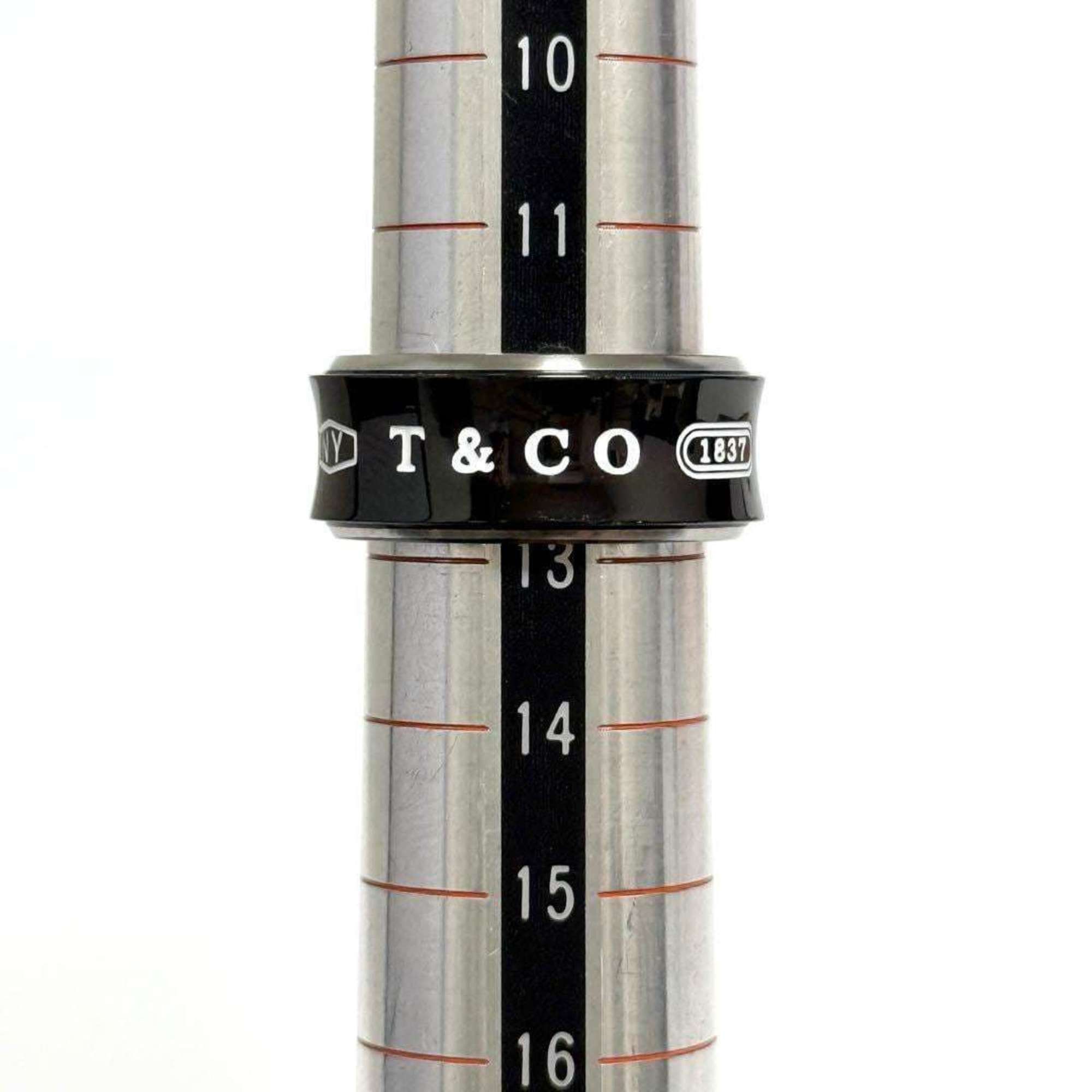 Tiffany & Co. Tiffany Men's 1837 Combi Wide Ring, Silver Size ONE SIZE - 7 Thumbnail