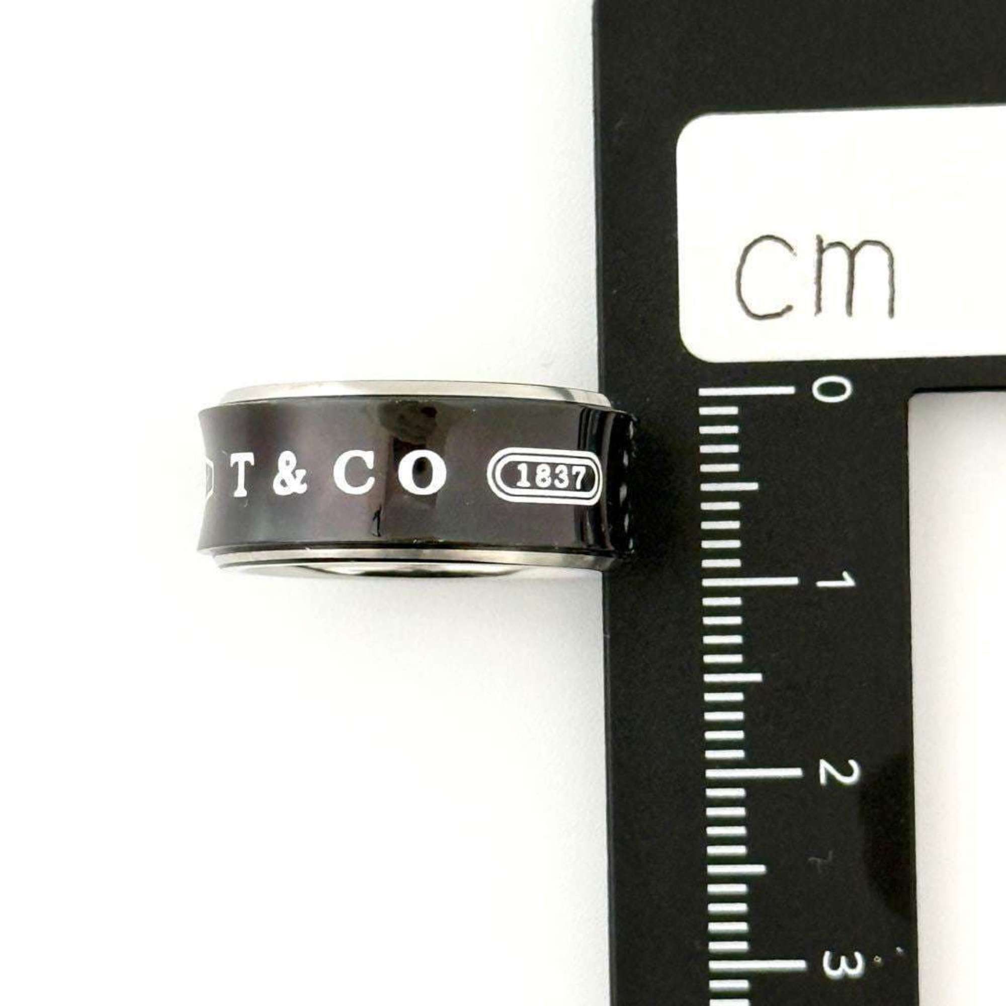 Tiffany & Co. Tiffany Men's 1837 Combi Wide Ring, Silver Size ONE SIZE - 8 Thumbnail
