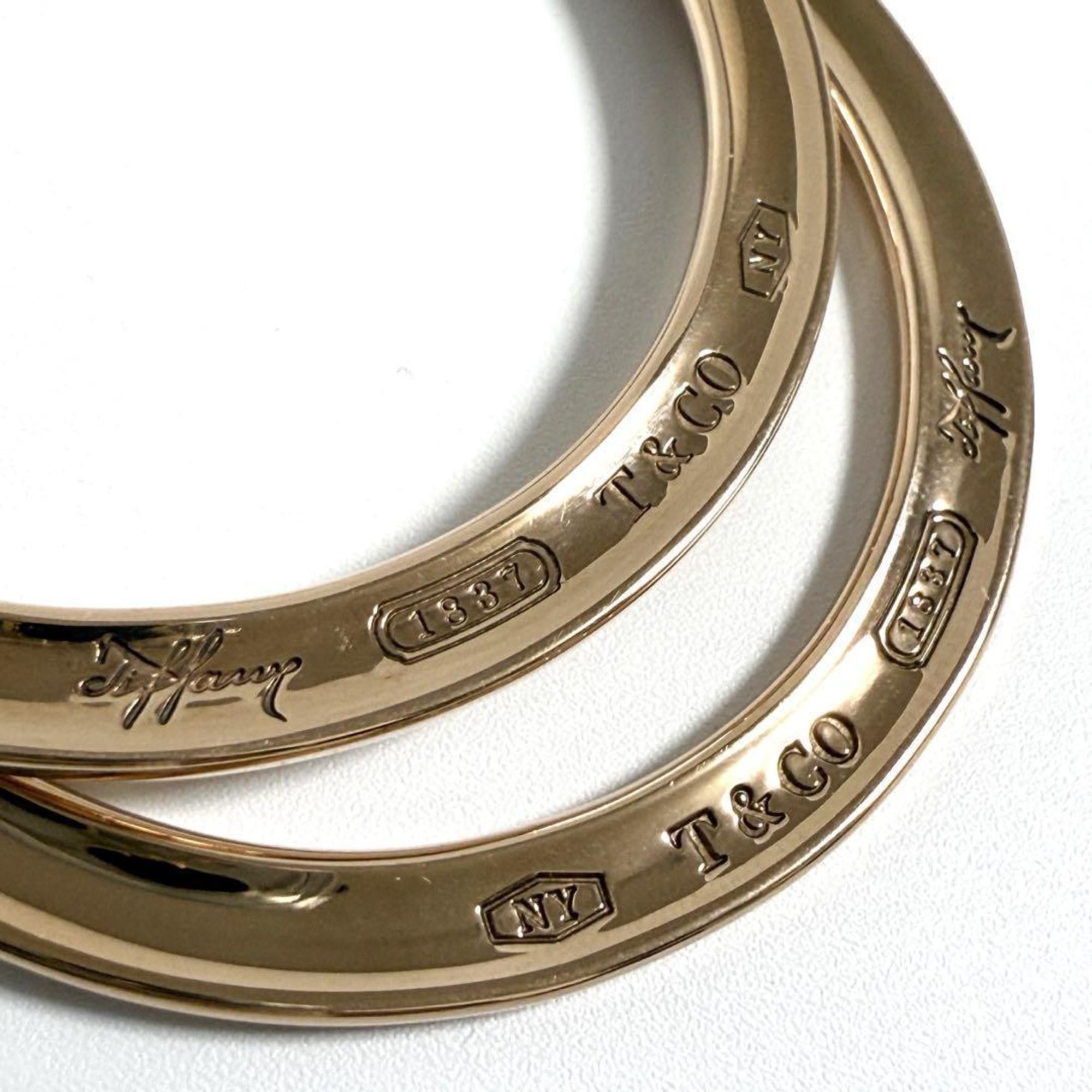 Tiffany & Co. Tiffany Women's Hoop Earrings in Rubedo Metal 1837 Size ONE SIZE - 4 Thumbnail
