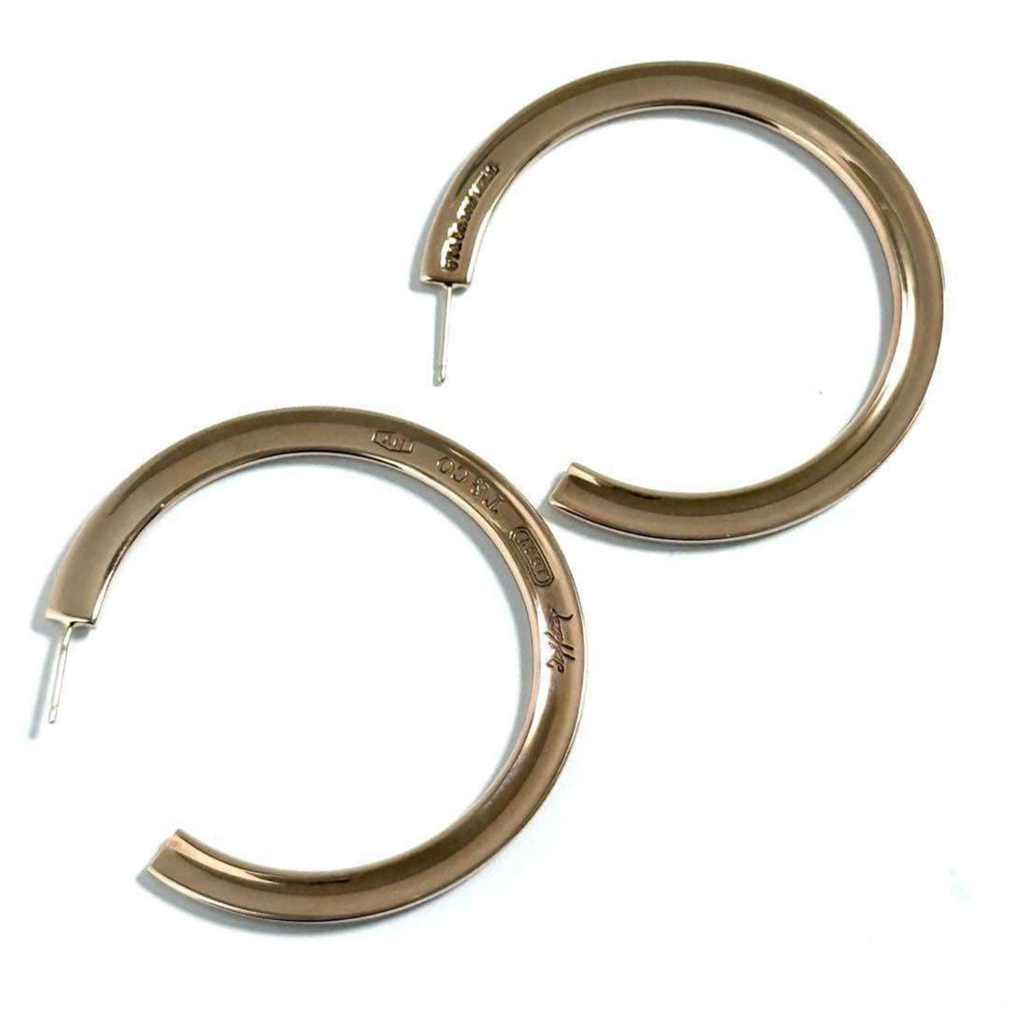 Tiffany & Co. Tiffany Women's Hoop Earrings in Rubedo Metal 1837 Size ONE SIZE - 2 Thumbnail