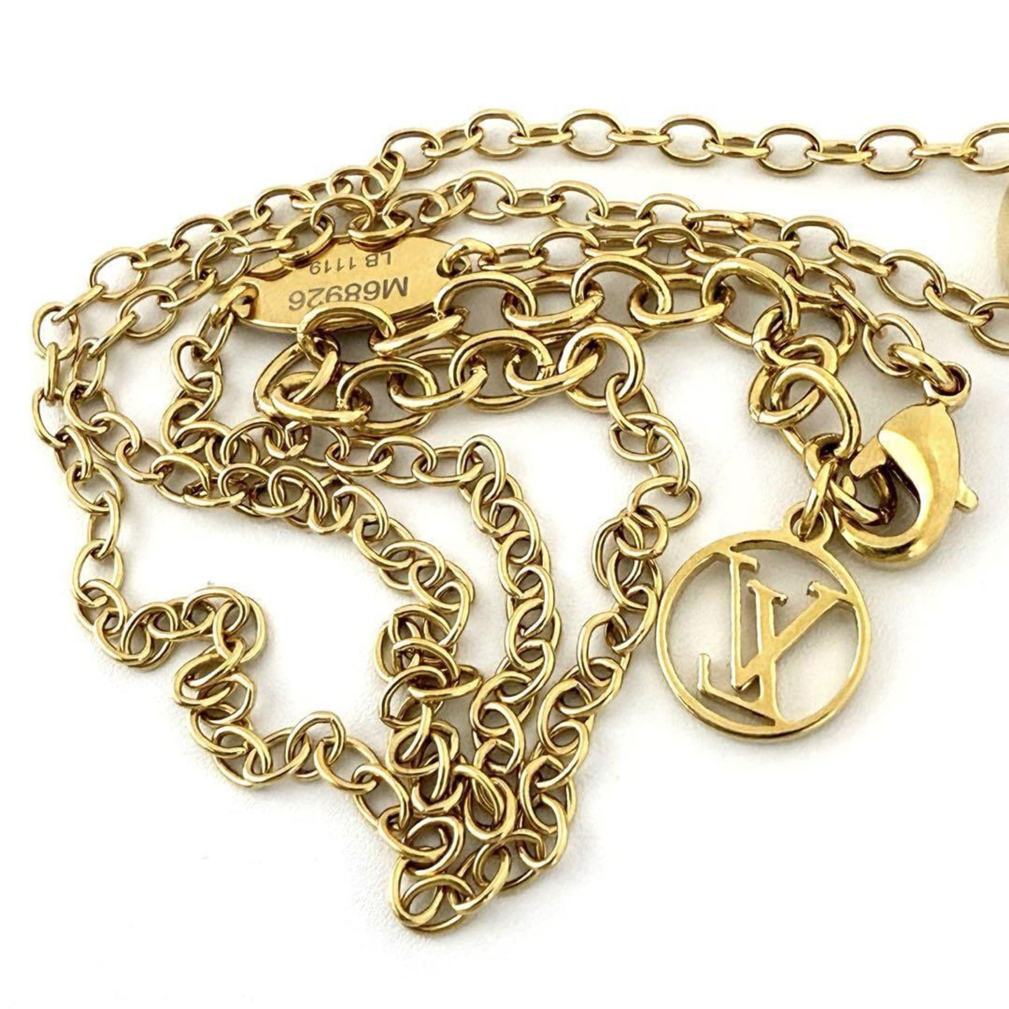 Louis Vuitton Louis Vuitton Women's Love Lock Pendant Necklace Heart Size ONE SIZE - 5 Thumbnail