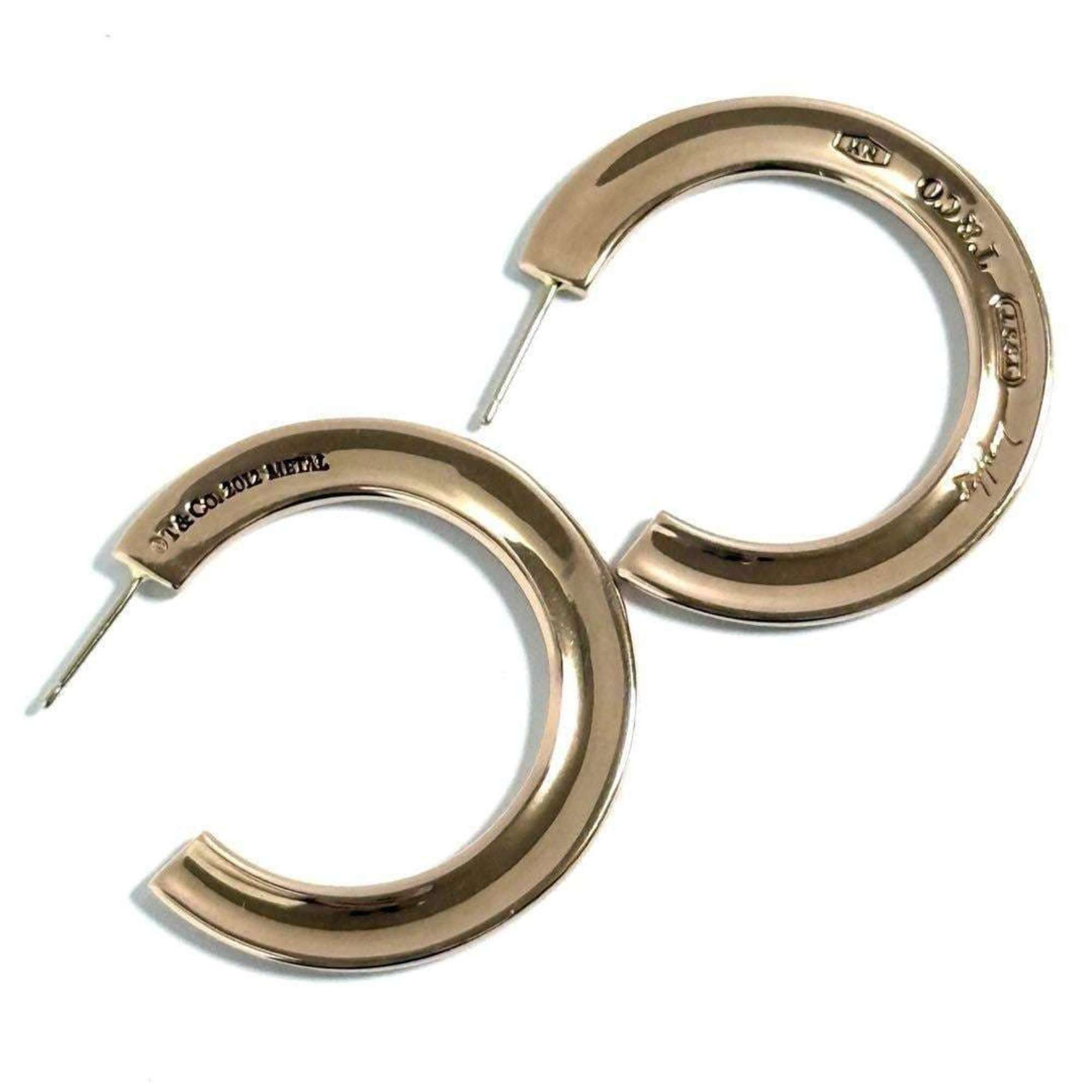 Tiffany & Co. Tiffany Women's Earrings Hoop 1837 Rubedo Metal Size ONE SIZE - 3 Thumbnail