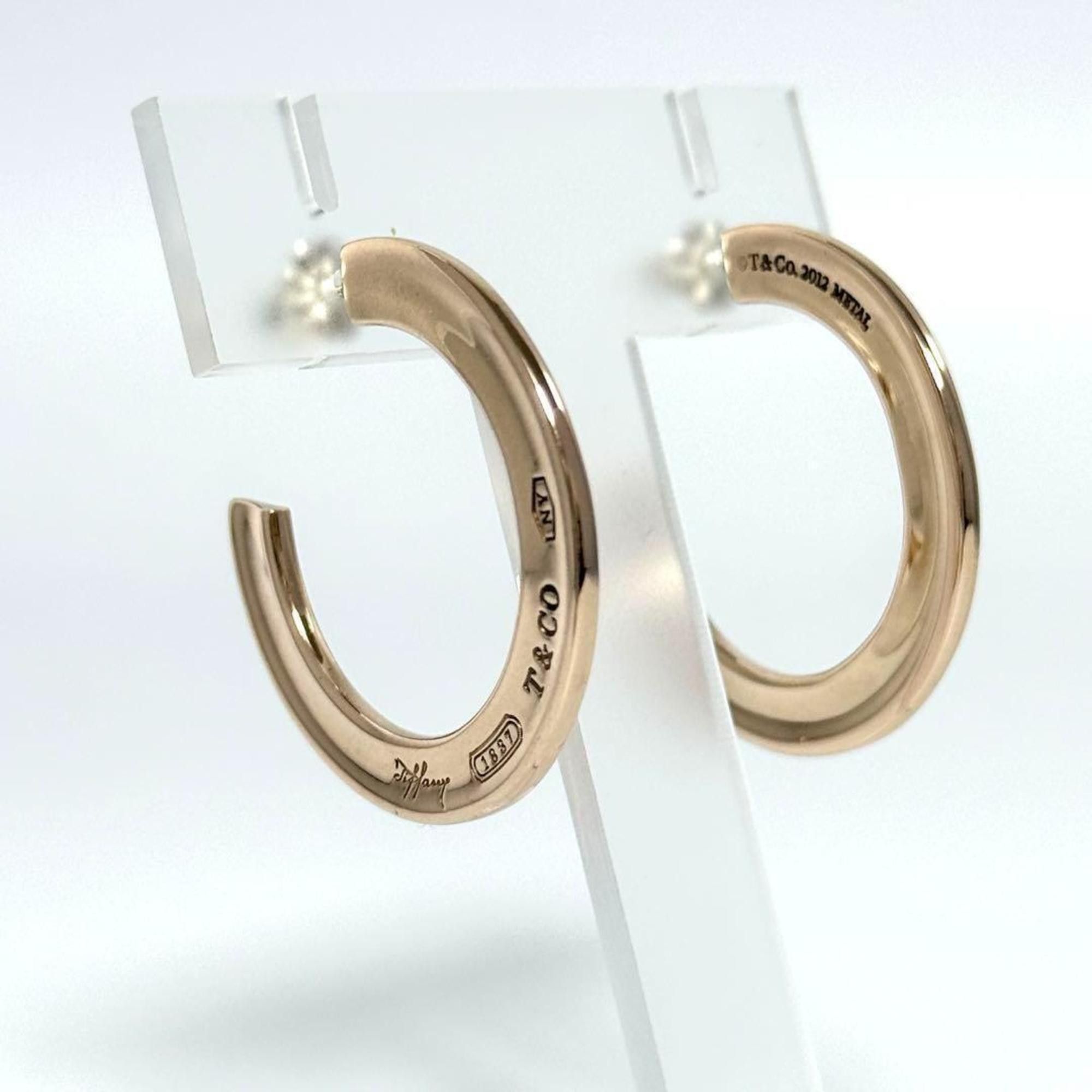 Tiffany & Co. Tiffany Women's Earrings Hoop 1837 Rubedo Metal Size ONE SIZE - 9 Thumbnail