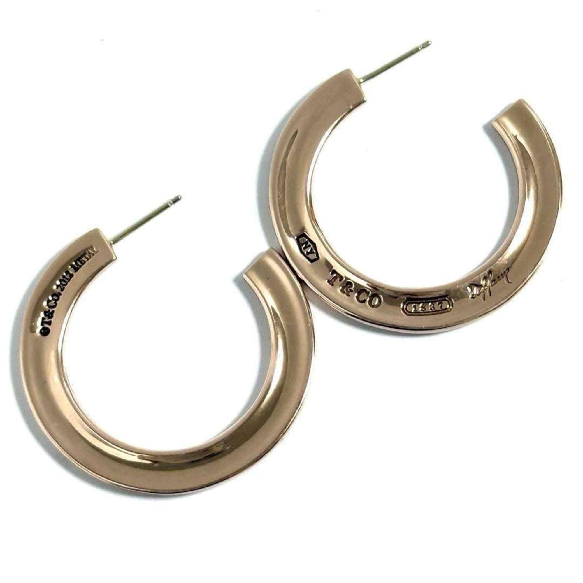 Tiffany & Co. Tiffany Women's Earrings Hoop 1837 Rubedo Metal Size ONE SIZE - 2 Thumbnail