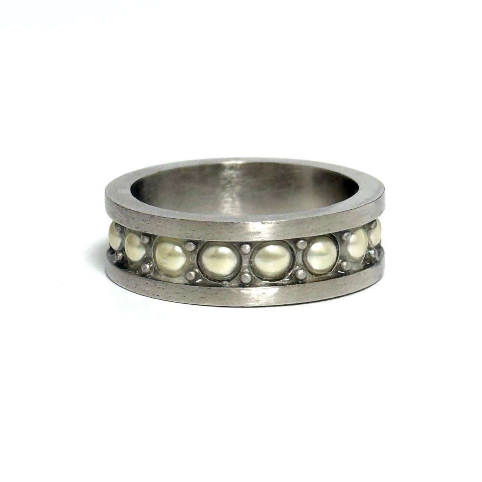 Louis Vuitton Louis Vuitton Men's Ring Monogram Pearl M Size ONE SIZE - 4 Thumbnail