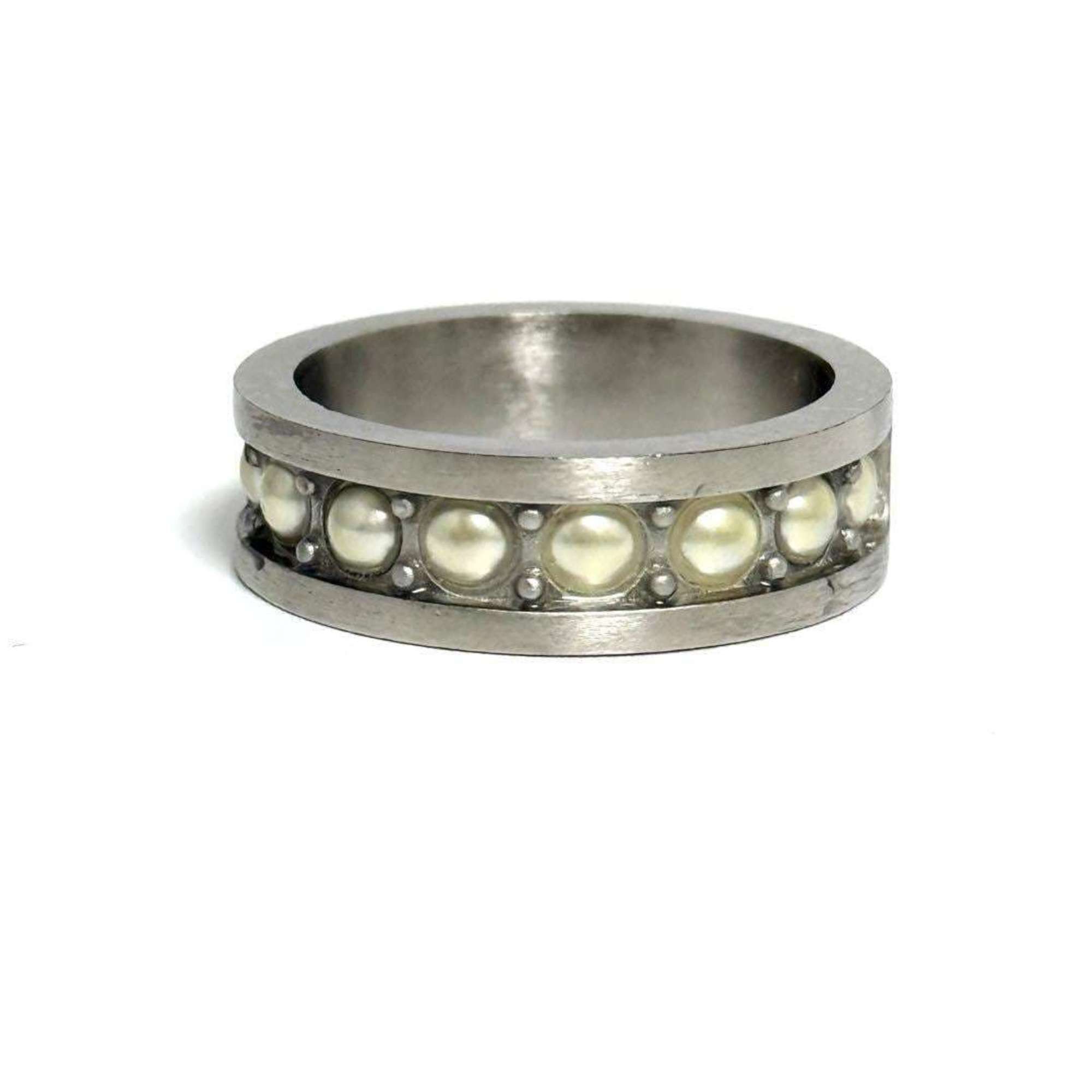 Louis Vuitton Louis Vuitton Men's Ring Monogram Pearl M Size ONE SIZE - 3 Thumbnail