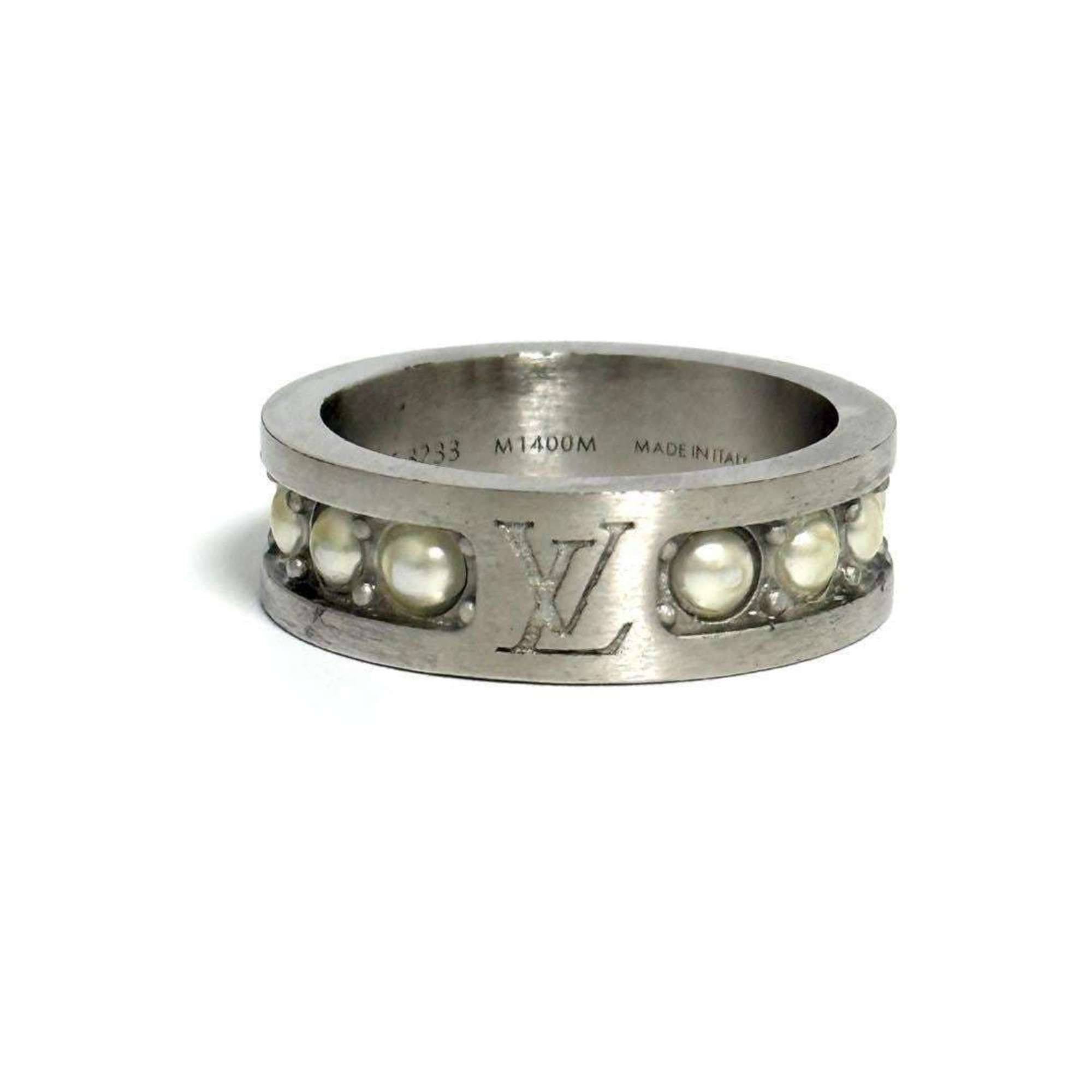 Louis Vuitton Louis Vuitton Men's Ring Monogram Pearl M Size ONE SIZE - 2 Thumbnail