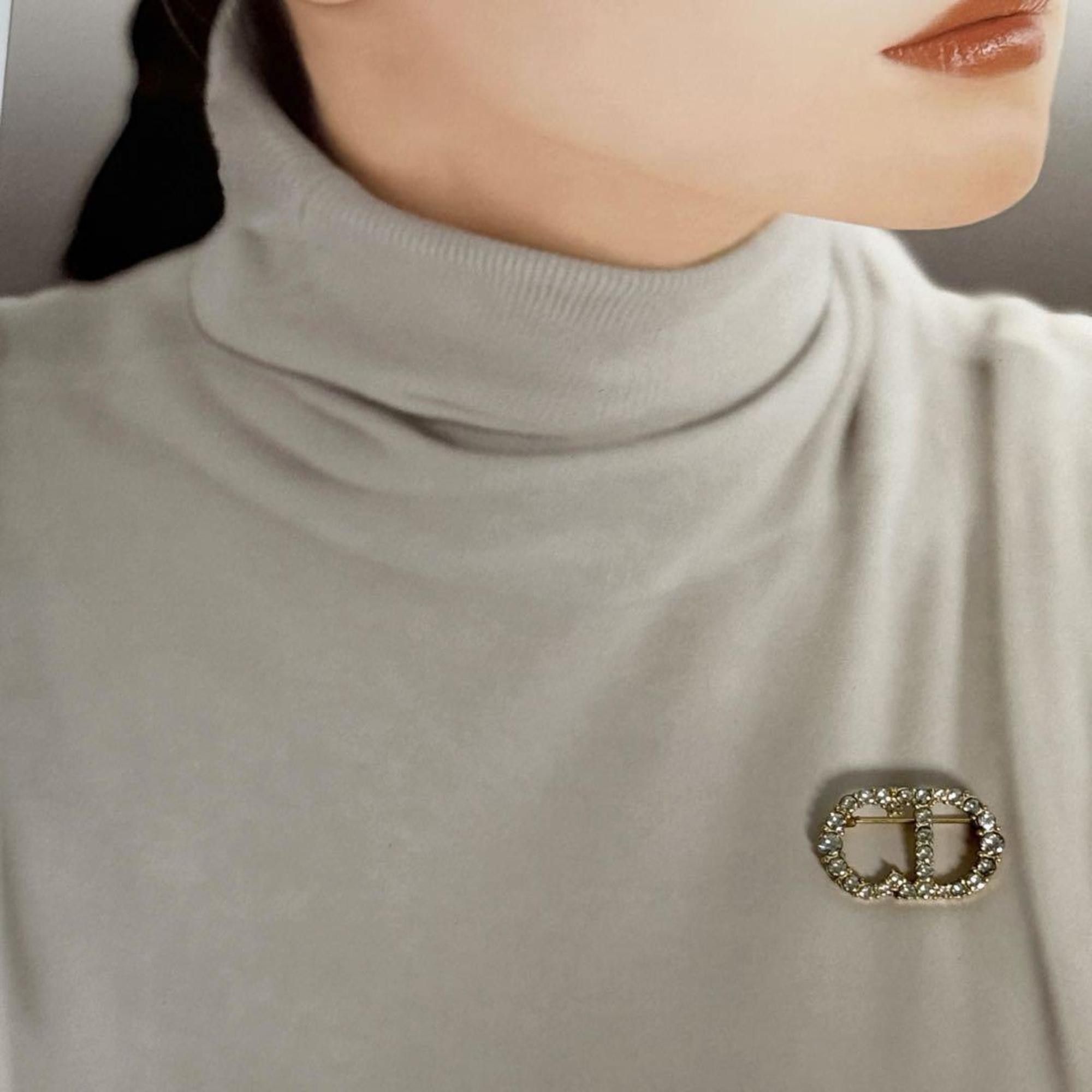 Dior Christian Dior Dior Women's Clair D Lune Brooch Badge Size ONE SIZE - 10 Thumbnail