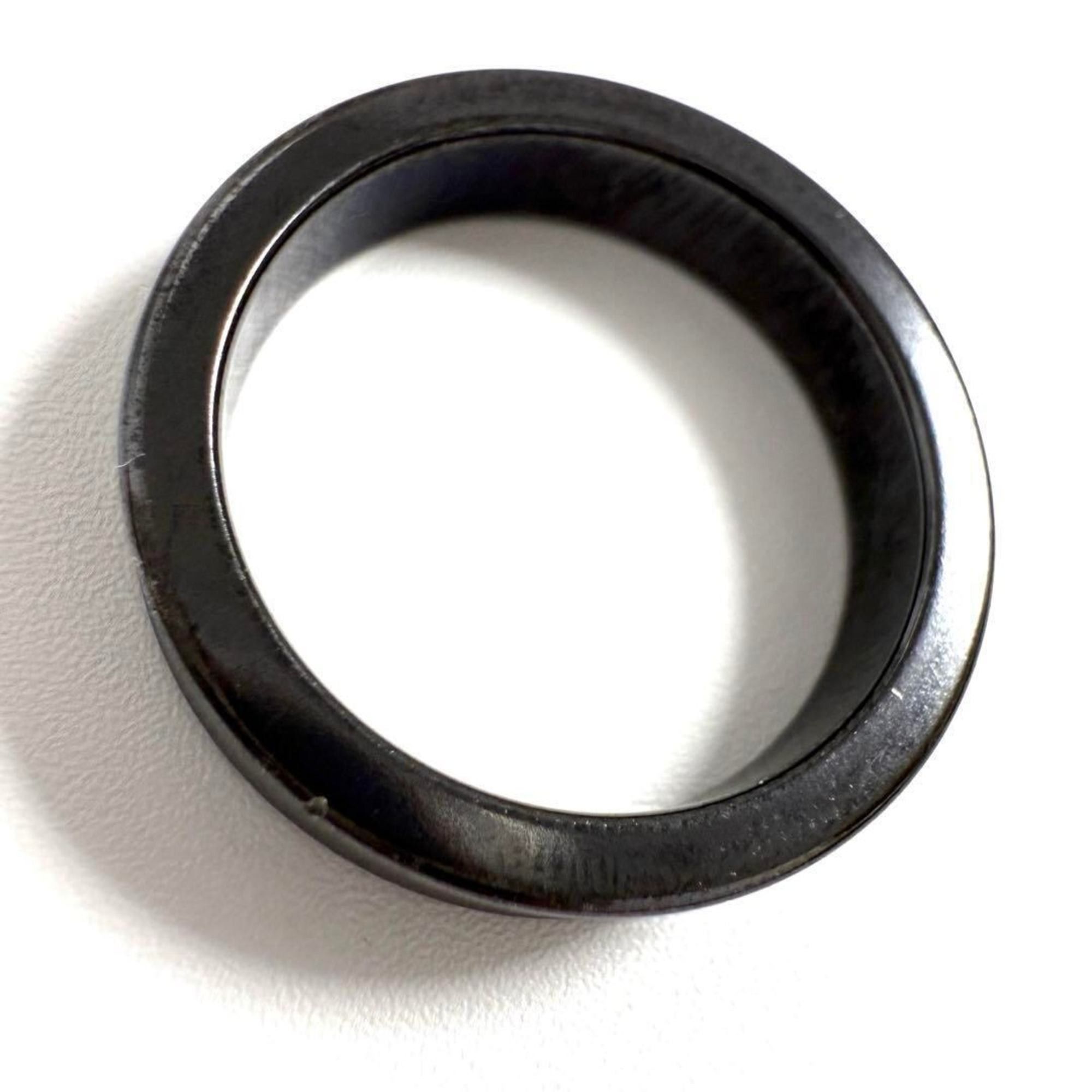 Tiffany & Co. Tiffany Men's Women's 1837 Pinky Ring Titanium Size ONE SIZE - 6 Thumbnail