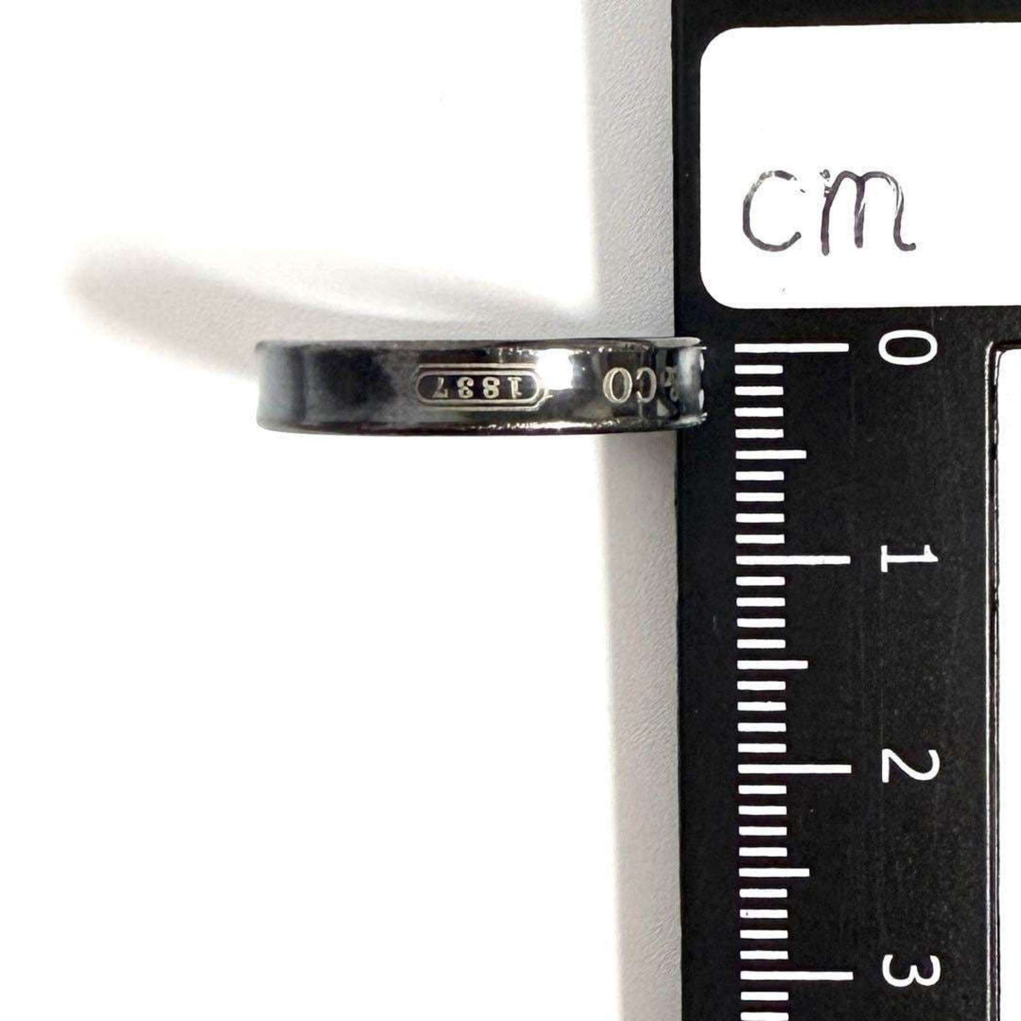Tiffany & Co. Tiffany Men's Women's 1837 Pinky Ring Titanium Size ONE SIZE - 8 Thumbnail