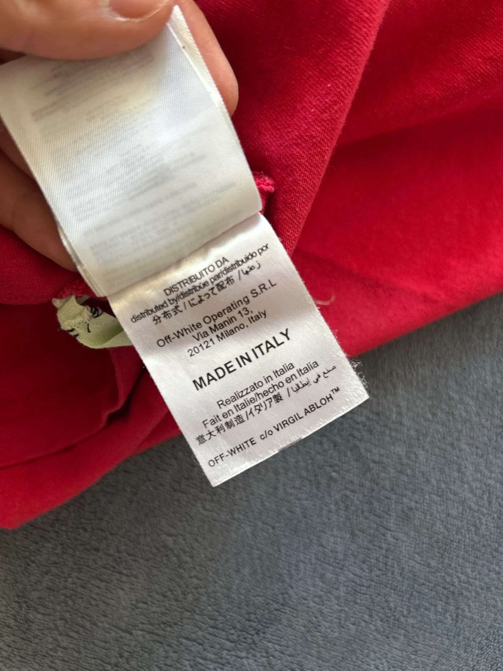 Off-White Off-White T-shirt Size US S / EU 44-46 / 1 - 7 Thumbnail