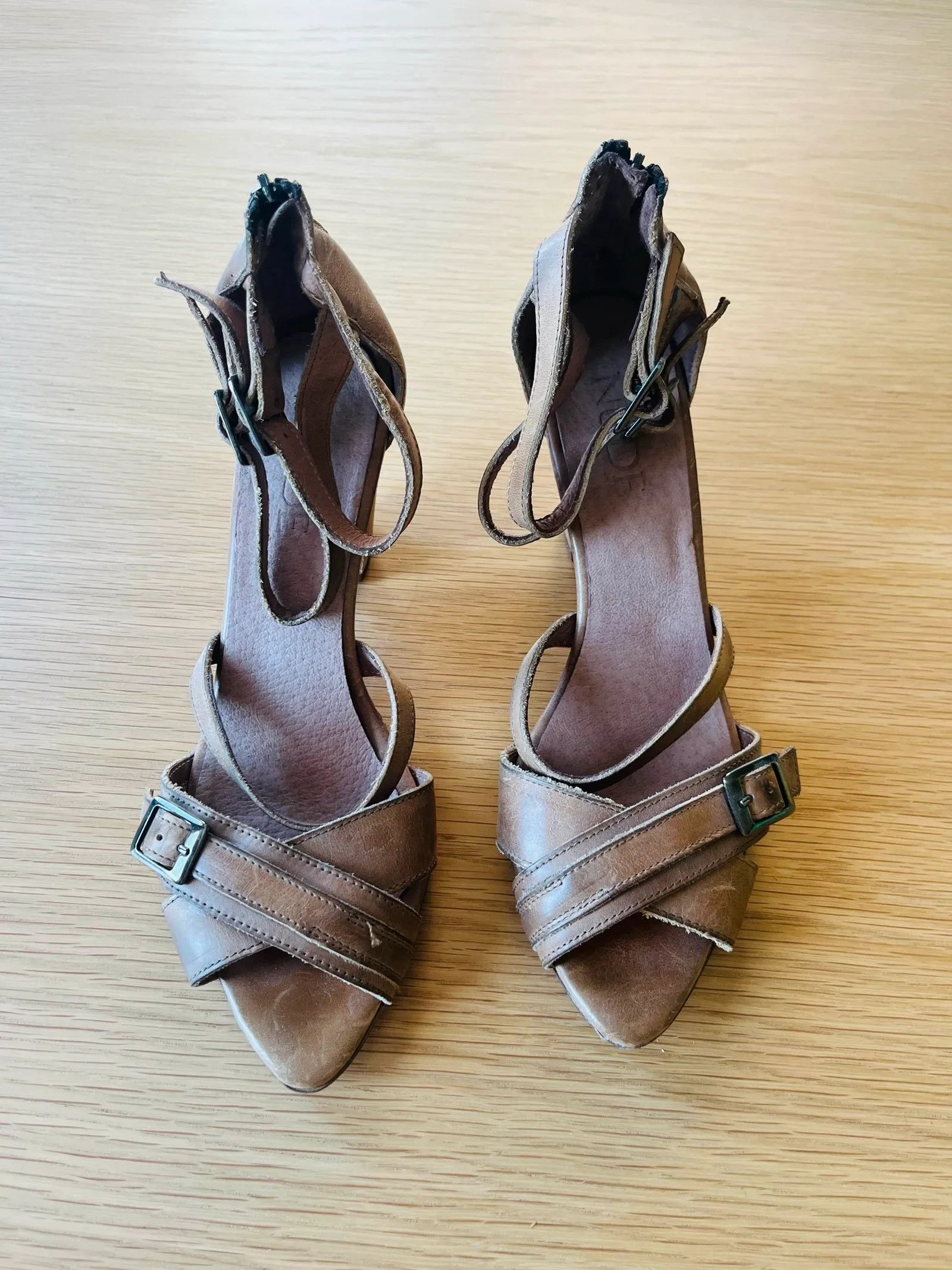 Nude Nude Sandals Size US 11 / IT 41 - 3 Thumbnail