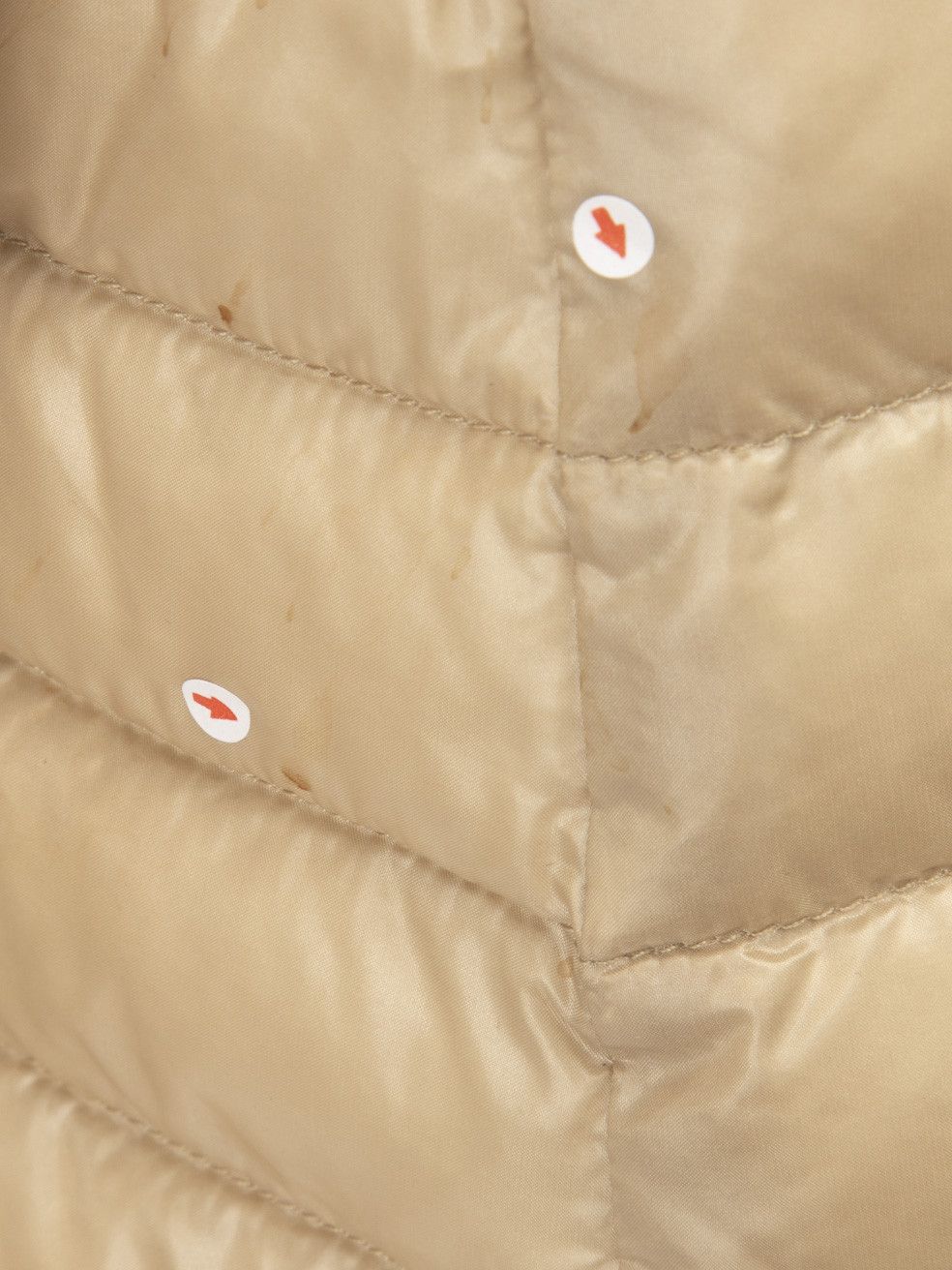 Herno Beige Sleeveless Quilted Vest Size XL / US 12-14 / IT 48-50 - 13 Thumbnail