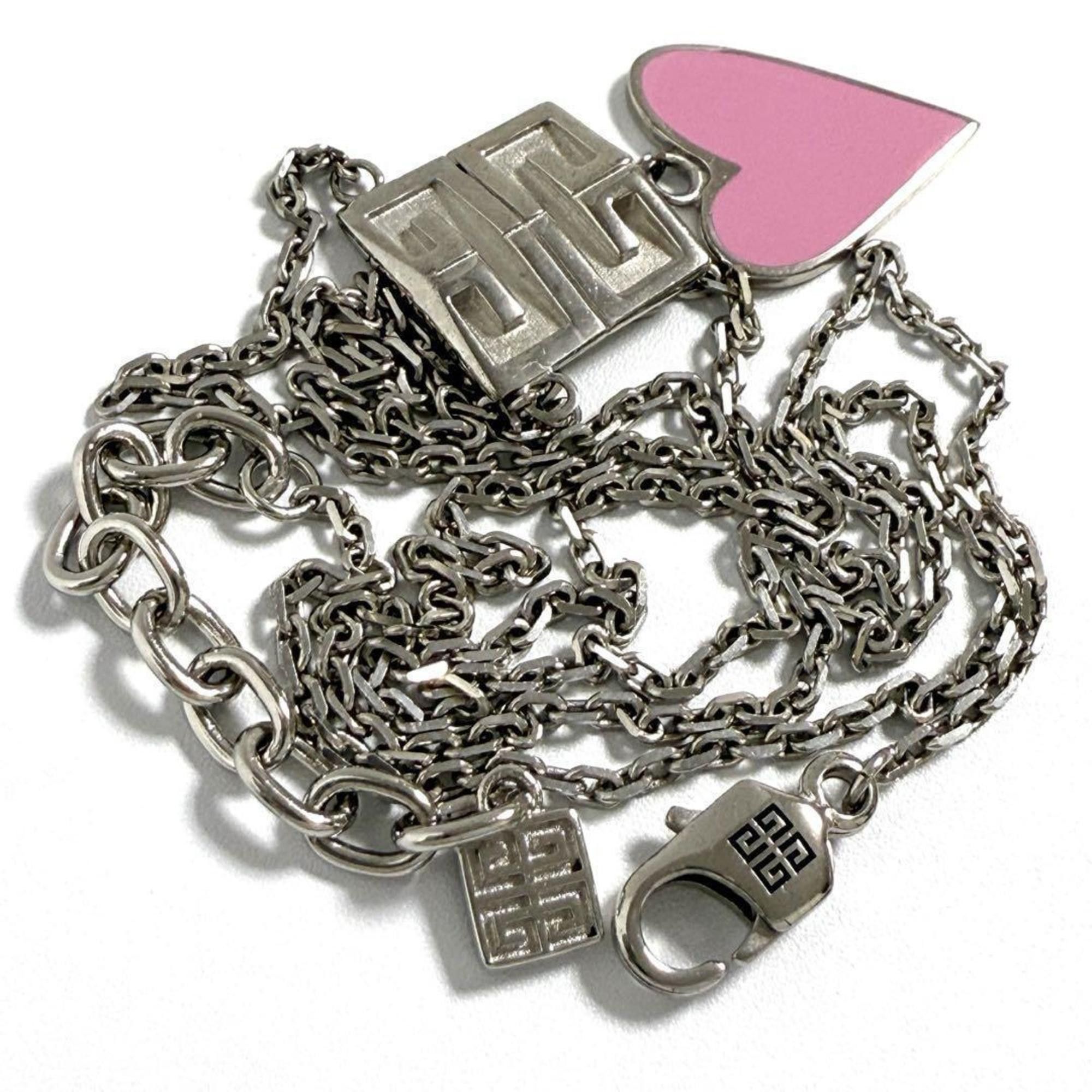 Givenchy Givenchy Women's 4G Heart Pendant Necklace Size ONE SIZE - 4 Thumbnail