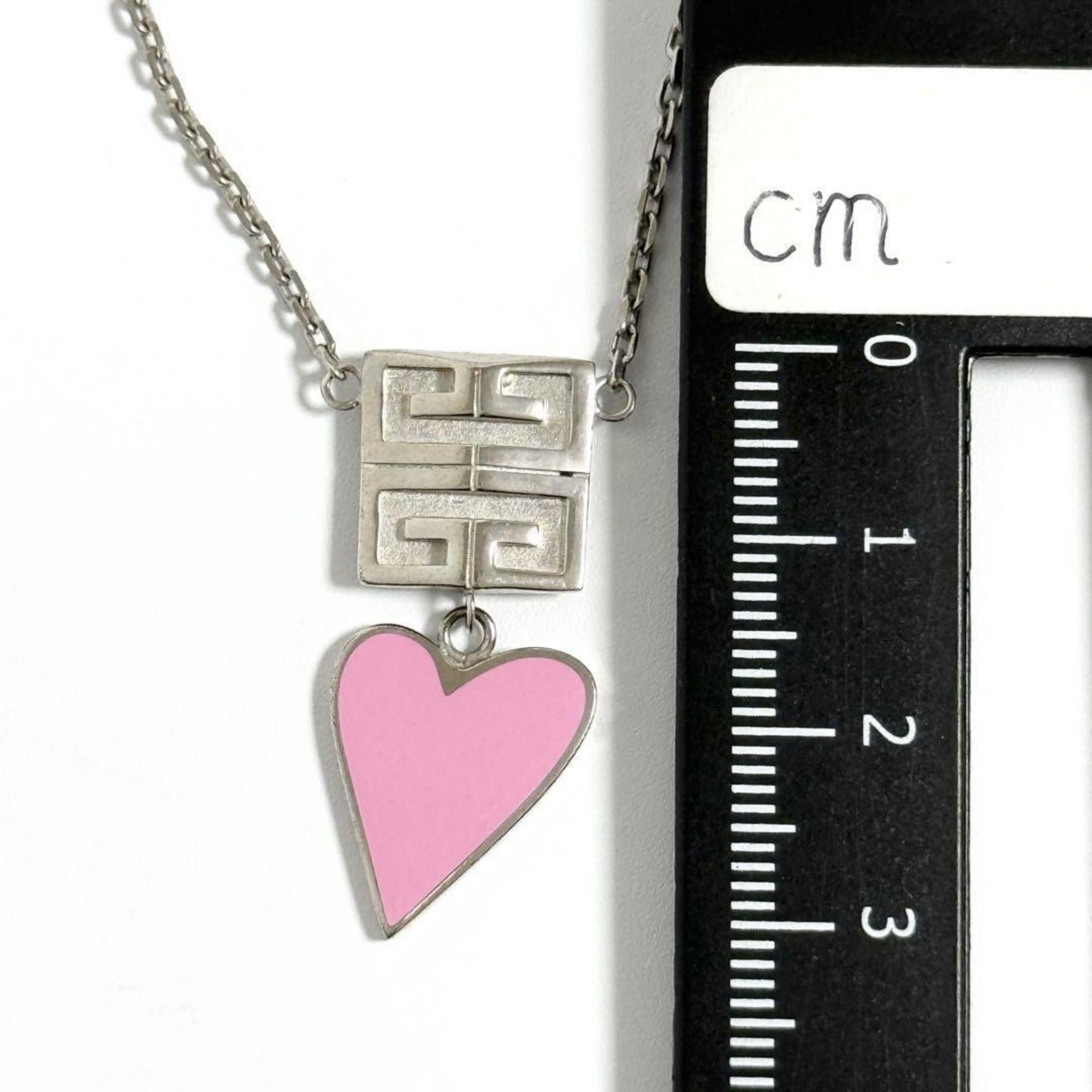 Givenchy Givenchy Women's 4G Heart Pendant Necklace Size ONE SIZE - 6 Thumbnail