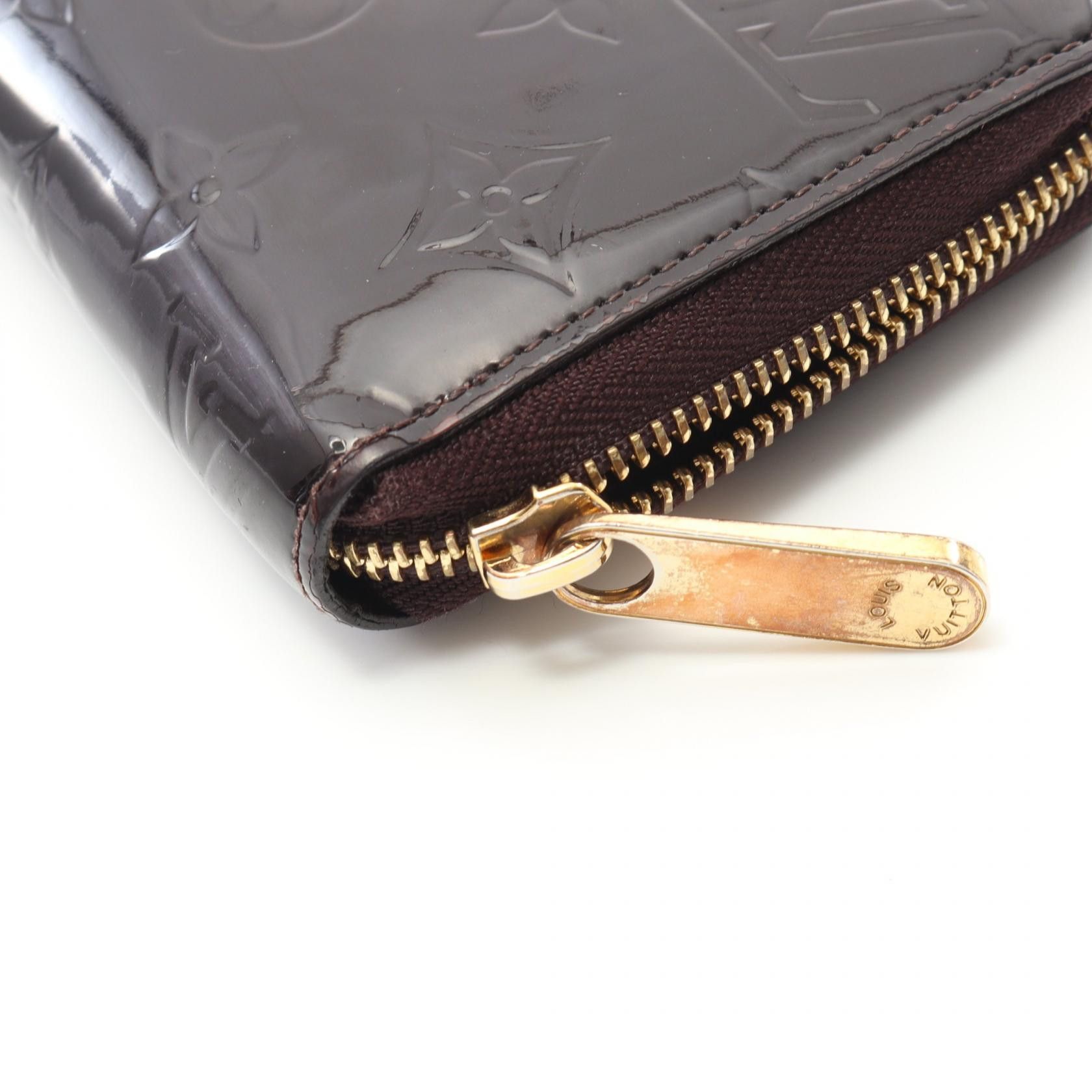 Louis Vuitton Louis Vuitton Louis Vuitton Zippy Wallet Vernis Long Wallet Enamel Long Wallet M93522 Size ONE SIZE - 9 Thumbnail