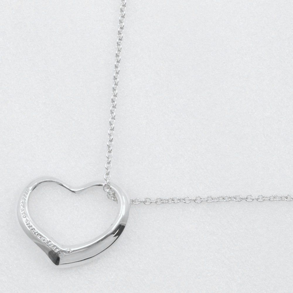 Tiffany & Co. Tiffany & Co. Tiffany Open Heart Silver 925 Necklace Metal Necklace DUTY FREE for USA Size ONE SIZE - 3 Thumbnail