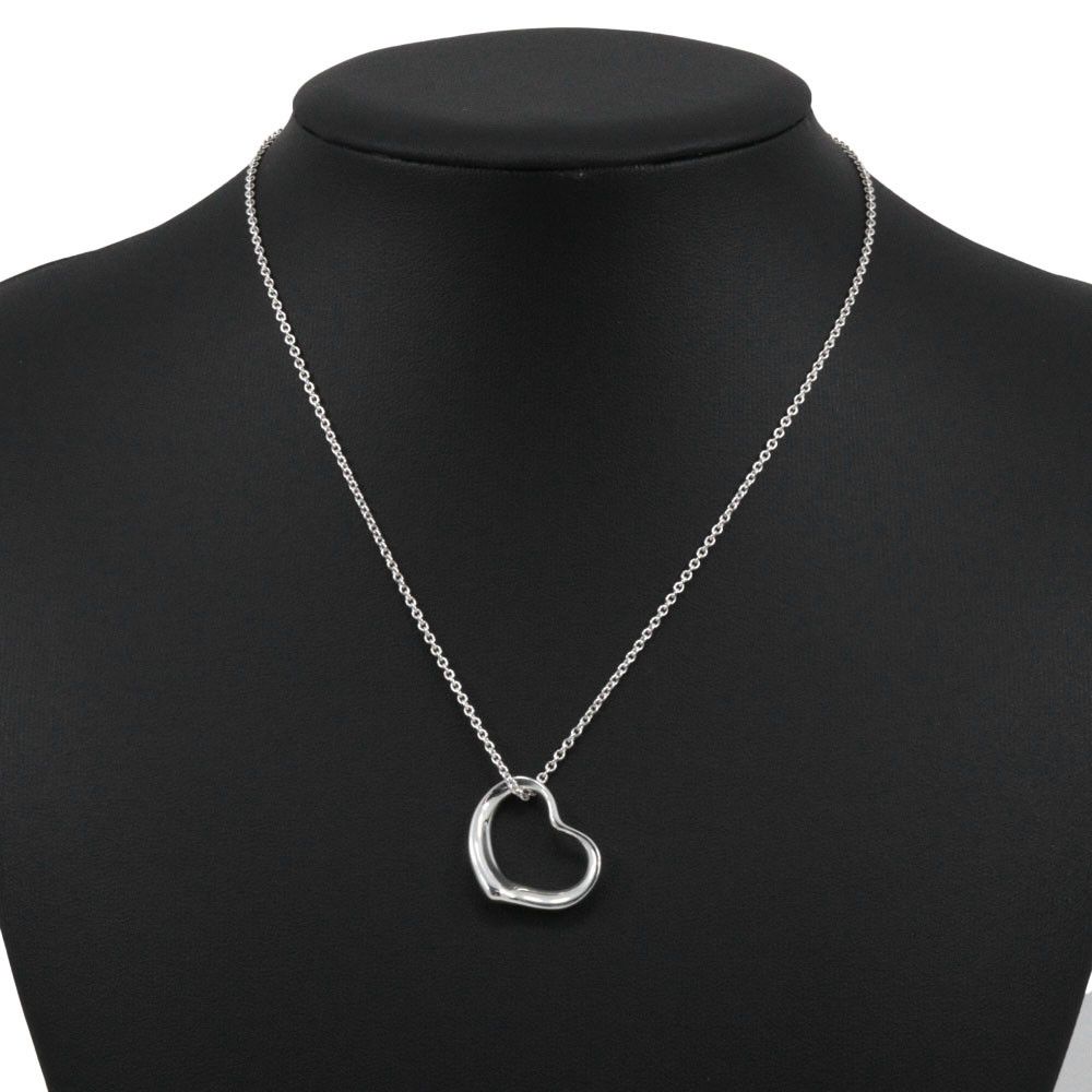 Tiffany & Co. Tiffany & Co. Tiffany Open Heart Silver 925 Necklace Metal Necklace DUTY FREE for USA Size ONE SIZE - 2 Thumbnail