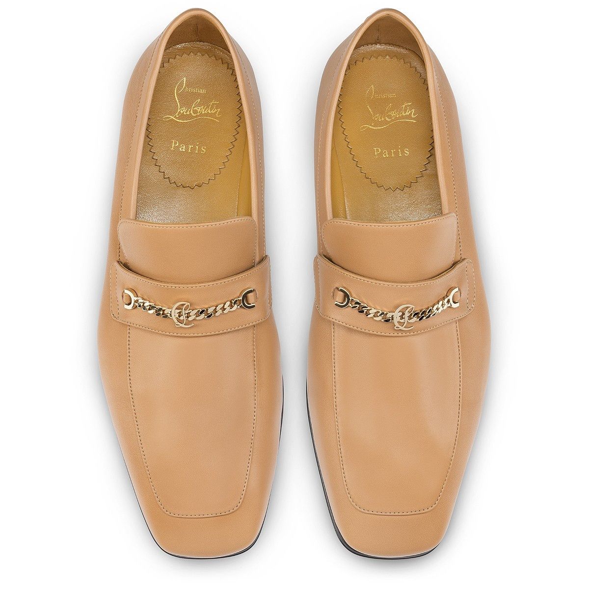 Christian Louboutin mj moc beige Size US 11.5 / EU 44-45 - 5 Thumbnail
