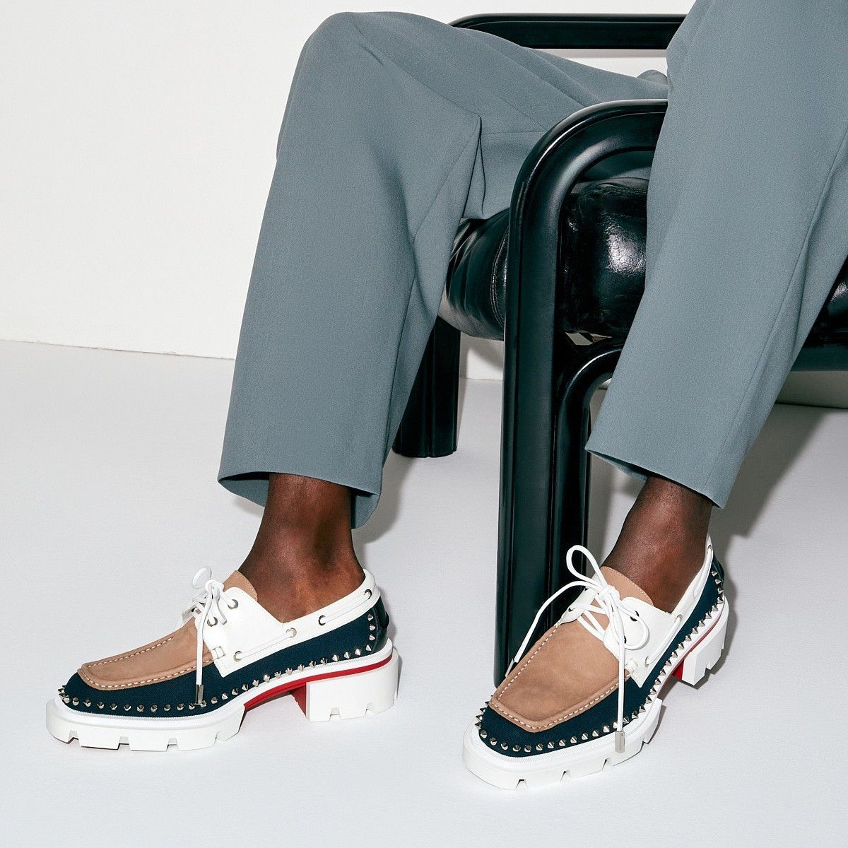Christian Louboutin our steckle white Size US 8.5 / EU 41-42 - 2 Thumbnail