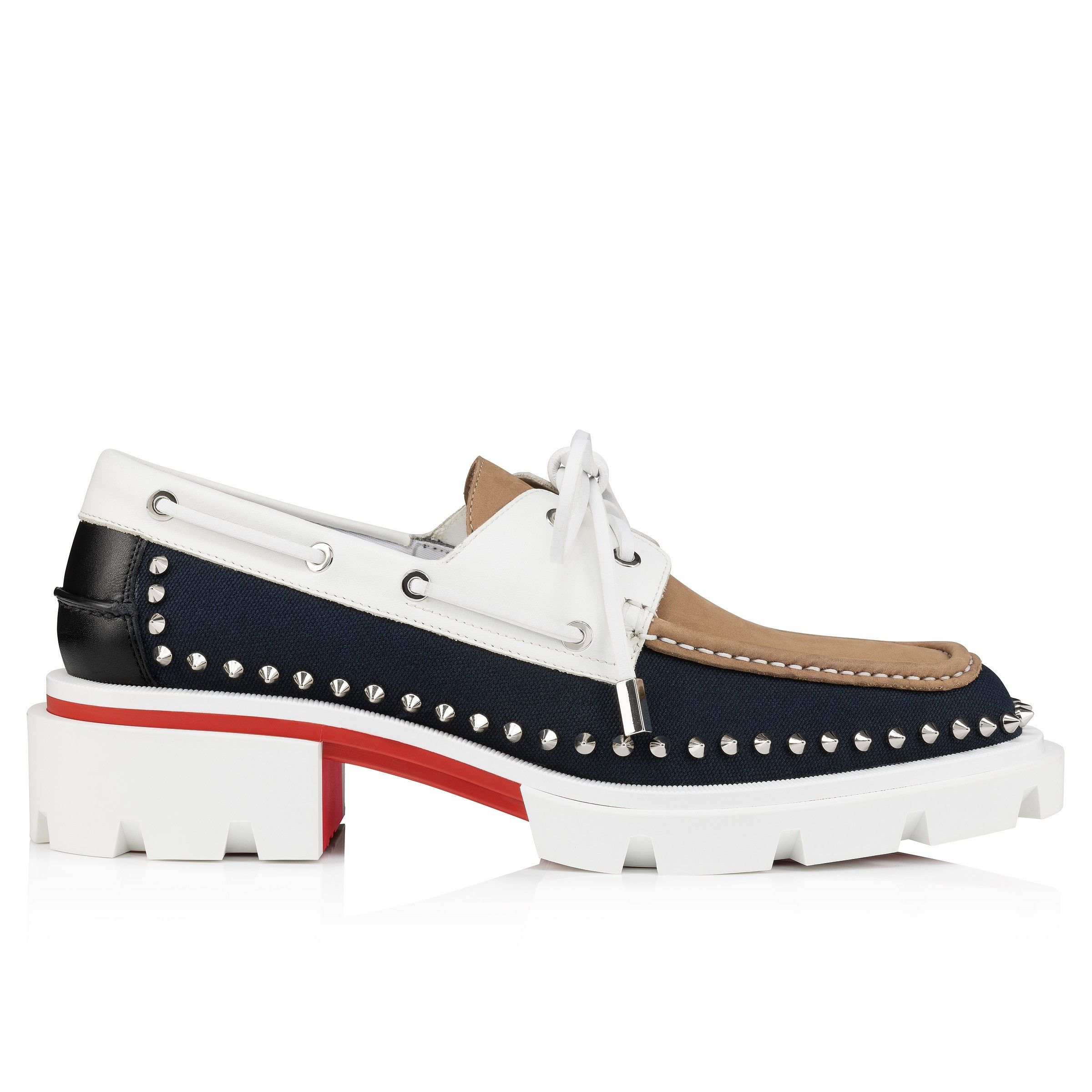 Christian Louboutin our steckle white Size US 11 / EU 44 - 3 Thumbnail