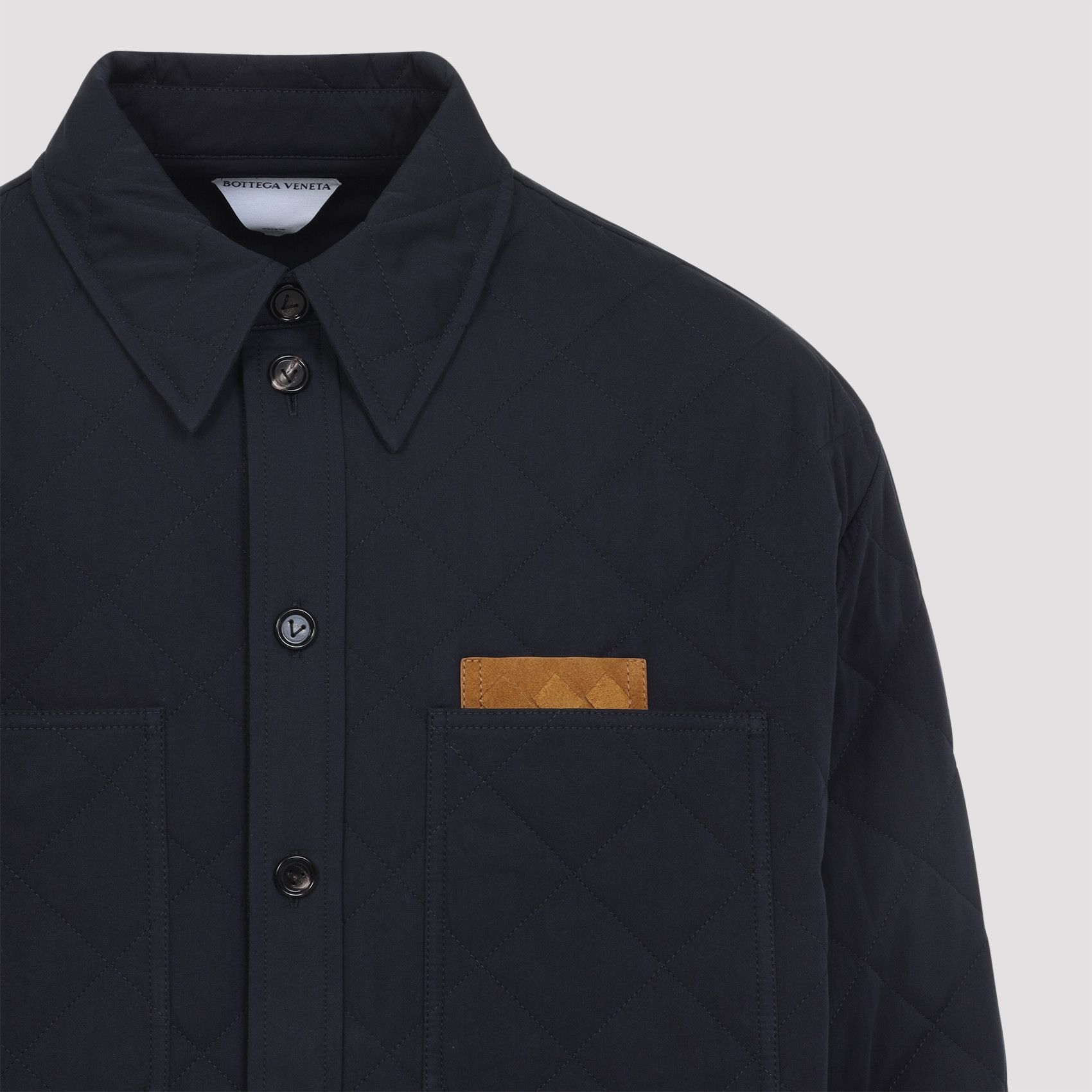 Bottega Veneta Bottega Veneta Quilted Overshirt Size US M / EU 48-50 / 2 - 4 Thumbnail