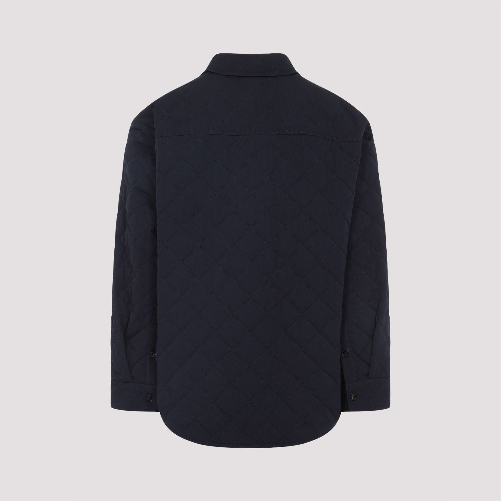 Bottega Veneta Bottega Veneta Quilted Overshirt Size US M / EU 48-50 / 2 - 2 Thumbnail