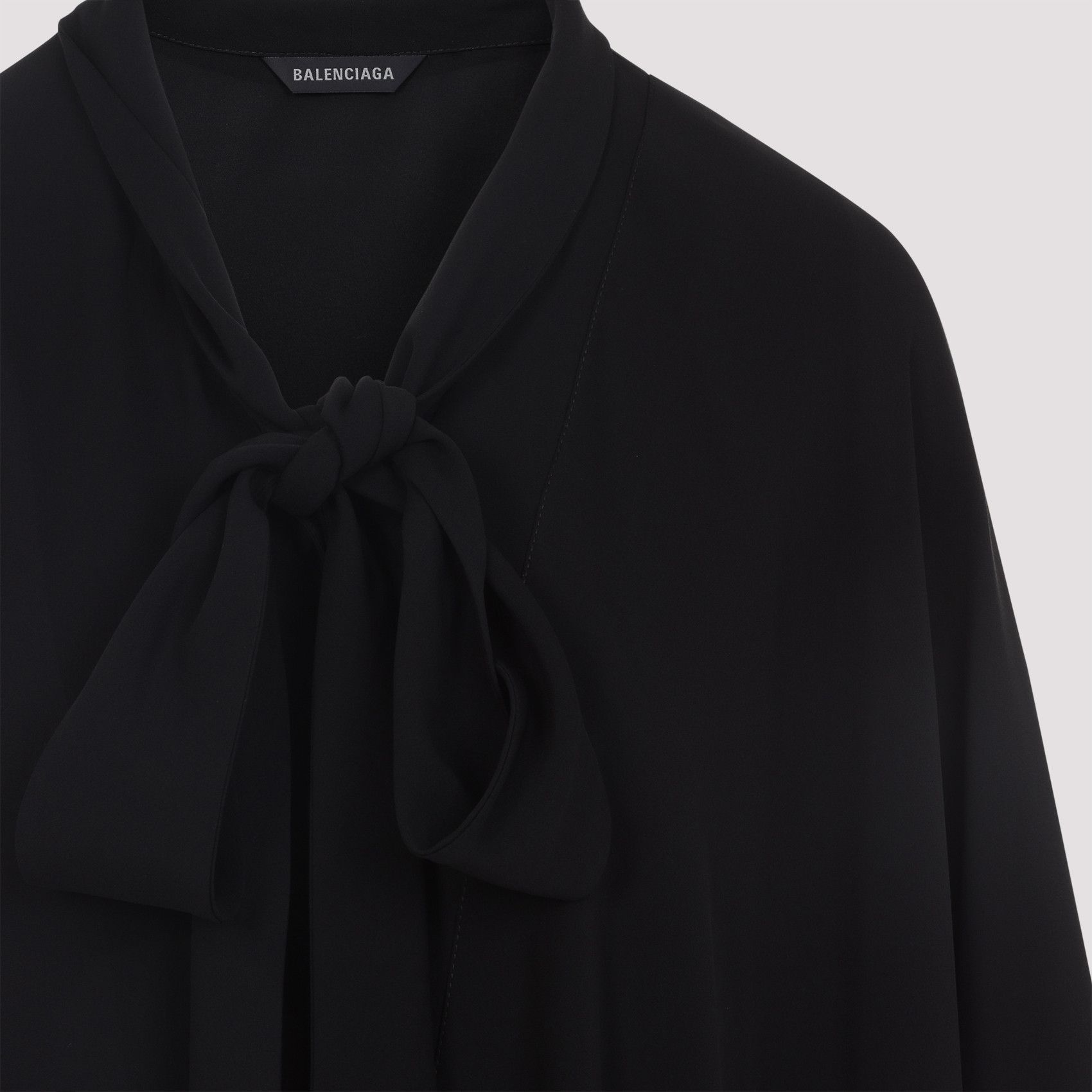 Balenciaga Balenciaga Scarf Blouse Size S / US 4 / IT 40 - 4 Thumbnail