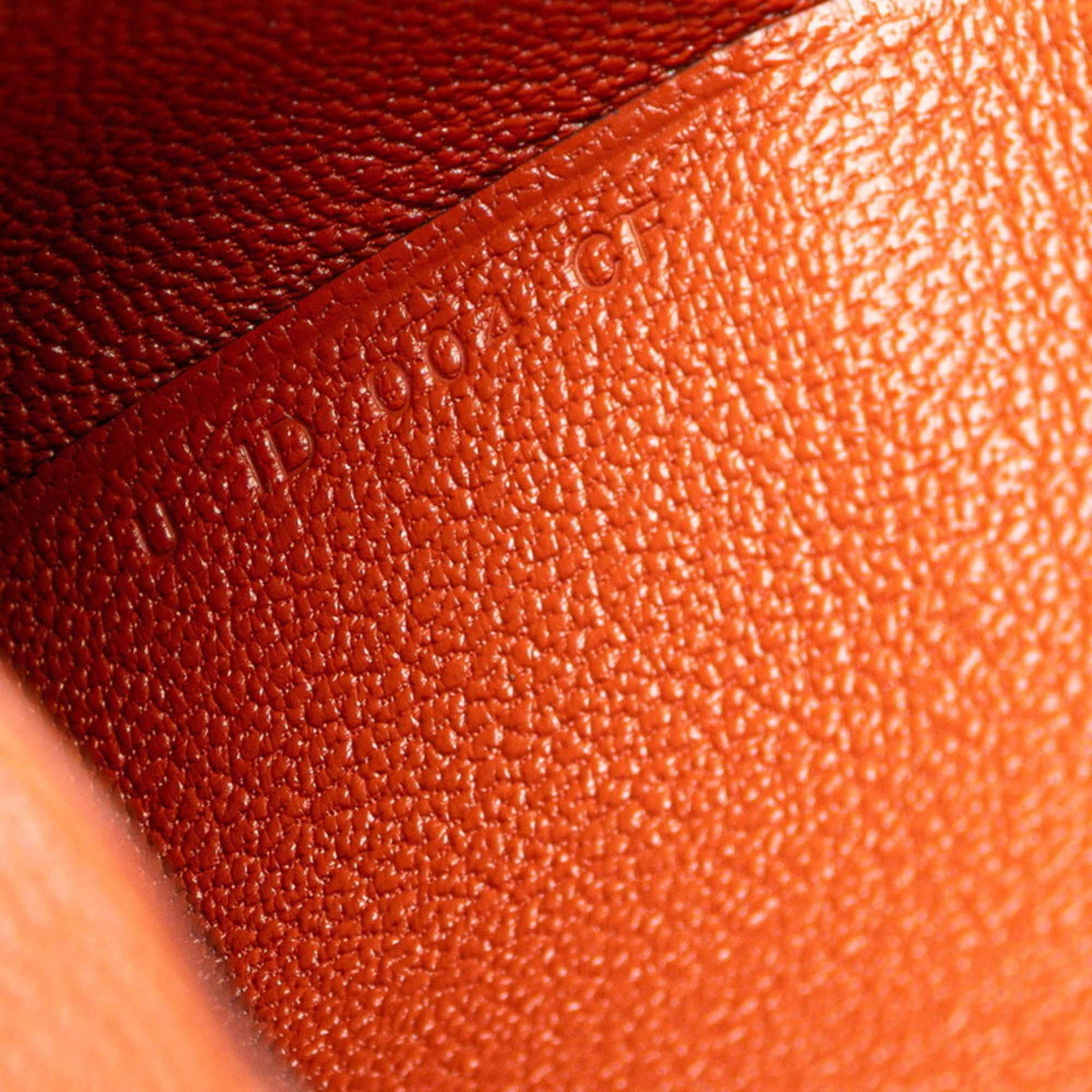 Hermes Hermes Calvi Duo Coin Case Card Brown Chevre Women's HERMES Size ONE SIZE - 9 Thumbnail