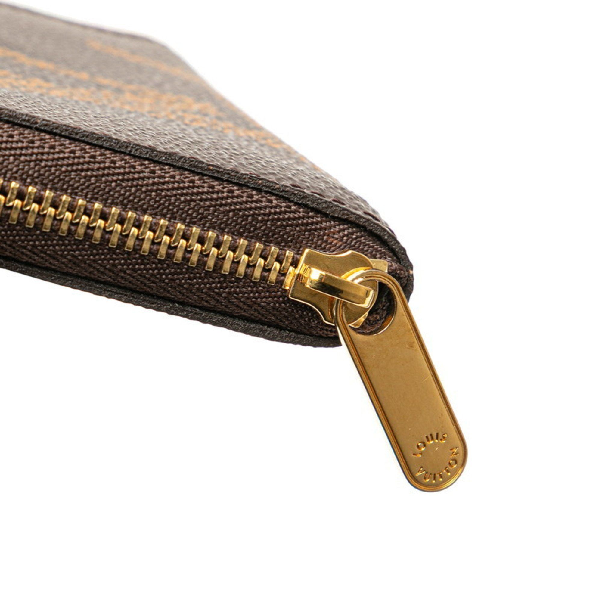 Louis Vuitton Louis Vuitton Monogram Giant Zippy Coin Purse Case M69354 Brown PVC Leather Women's LOUIS VUITTON Size ONE SIZE - 4 Thumbnail