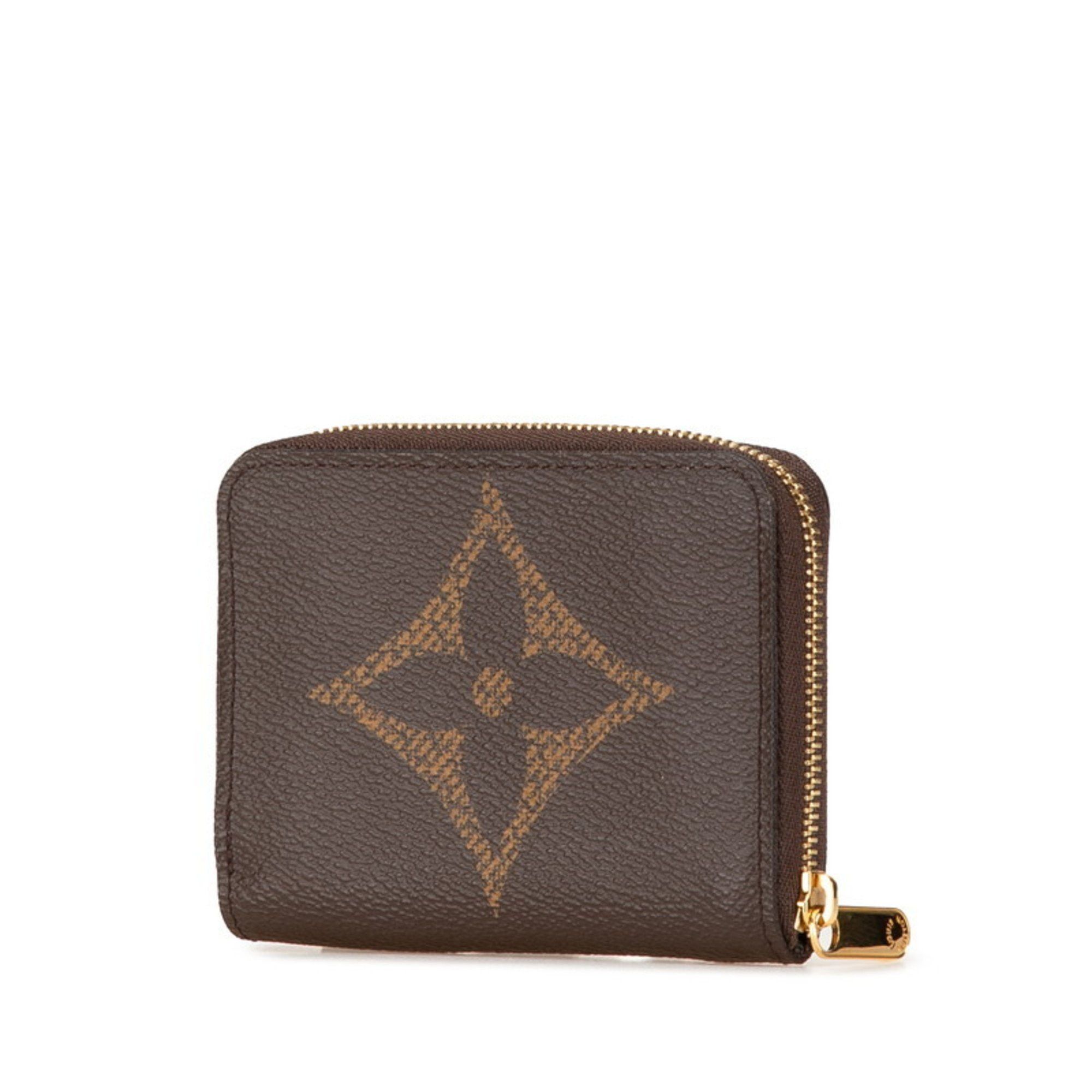 Louis Vuitton Louis Vuitton Monogram Giant Zippy Coin Purse Case M69354 Brown PVC Leather Women's LOUIS VUITTON Size ONE SIZE - 2 Thumbnail