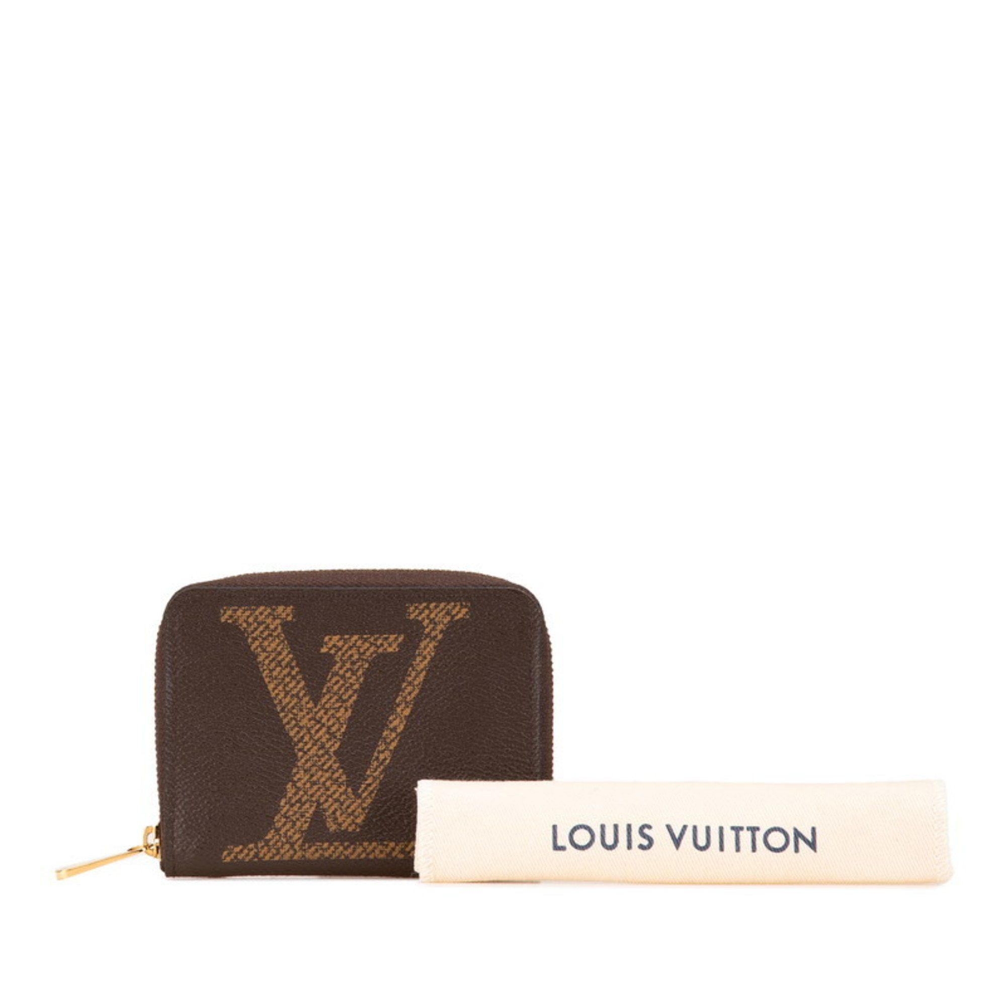 Louis Vuitton Louis Vuitton Monogram Giant Zippy Coin Purse Case M69354 Brown PVC Leather Women's LOUIS VUITTON Size ONE SIZE - 8 Thumbnail