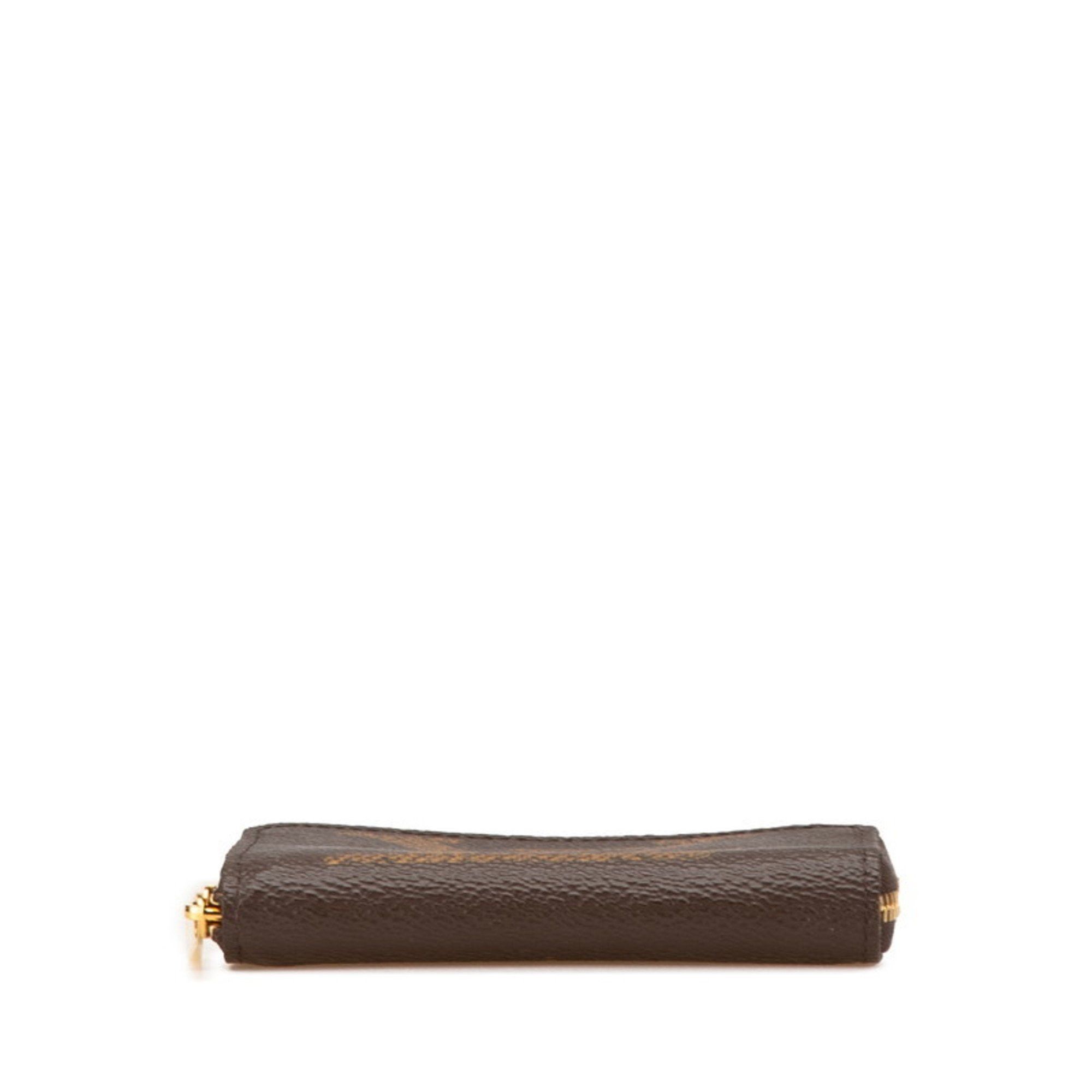 Louis Vuitton Louis Vuitton Monogram Giant Zippy Coin Purse Case M69354 Brown PVC Leather Women's LOUIS VUITTON Size ONE SIZE - 3 Thumbnail