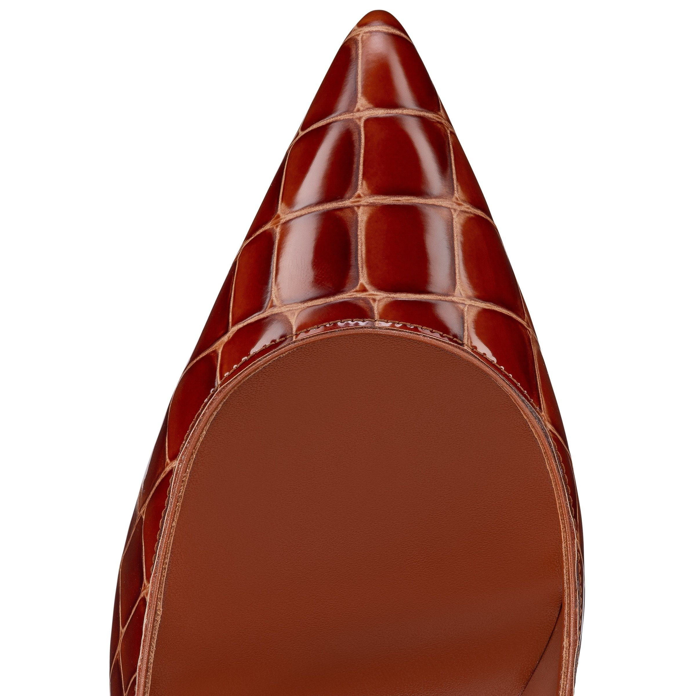 Christian Louboutin kate 100mm brown Size US 6 / IT 36 - 4 Thumbnail