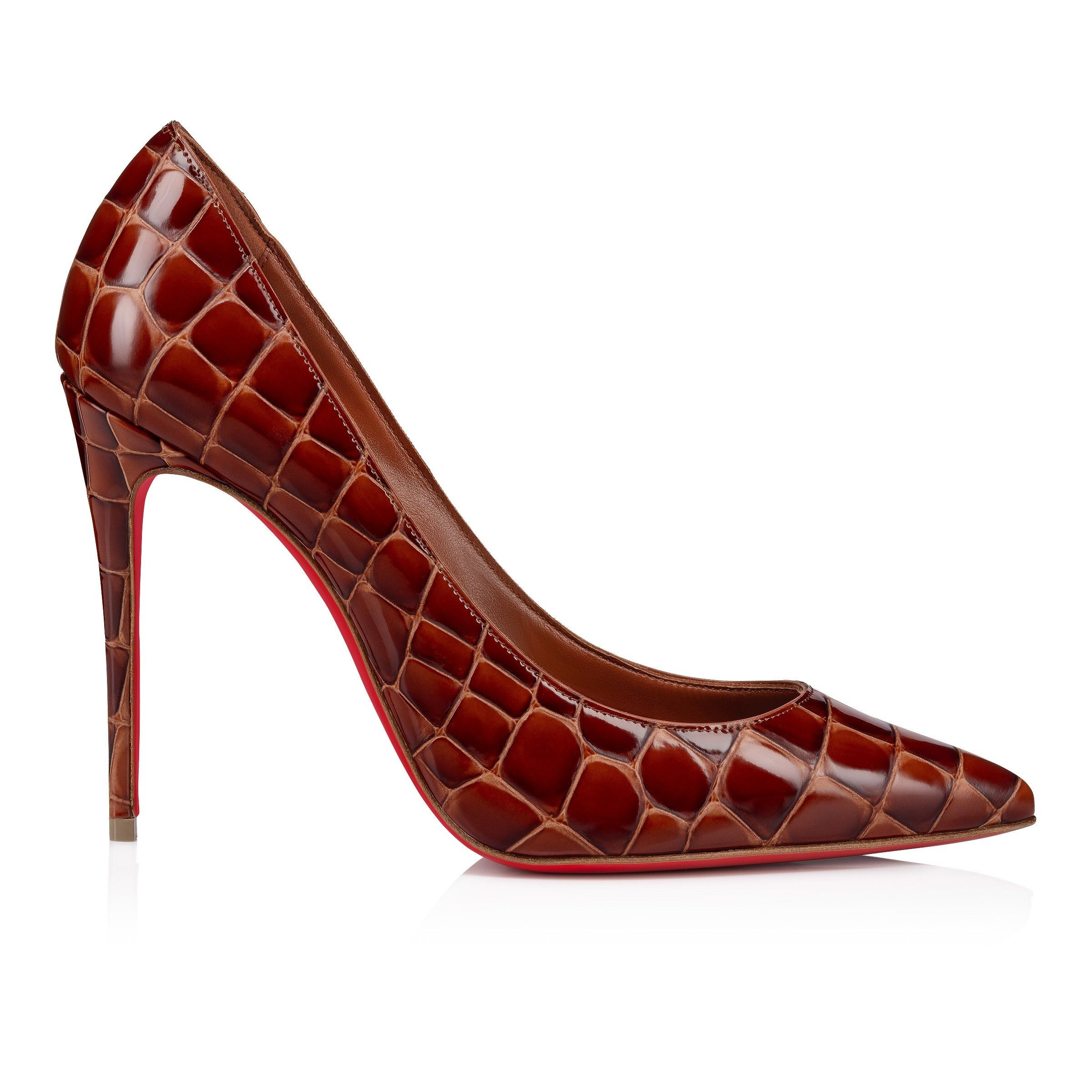 Christian Louboutin kate 100mm brown Size US 6.5 / IT 36.5 - 2 Thumbnail
