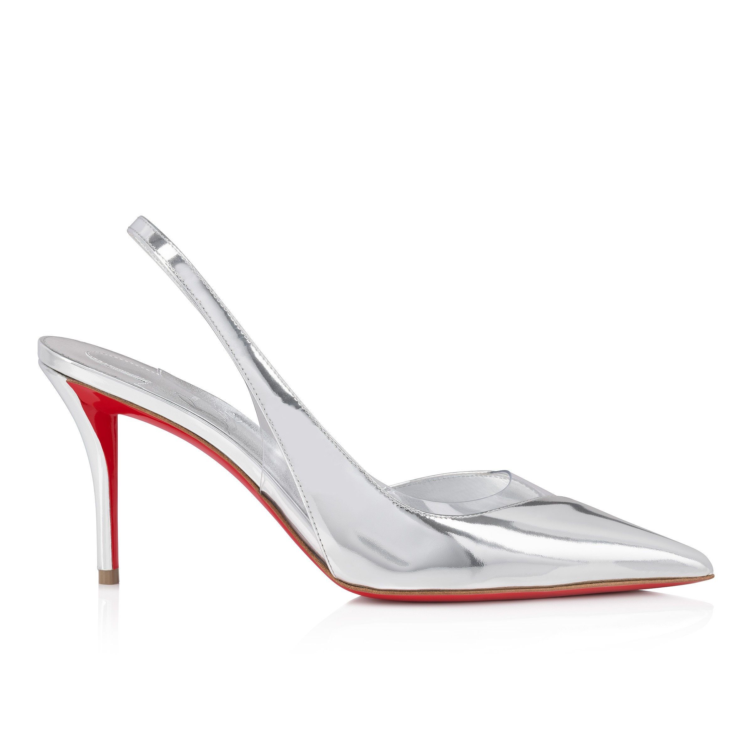 Christian Louboutin postichia 80mm silver Size US 6 / IT 36 - 3 Thumbnail