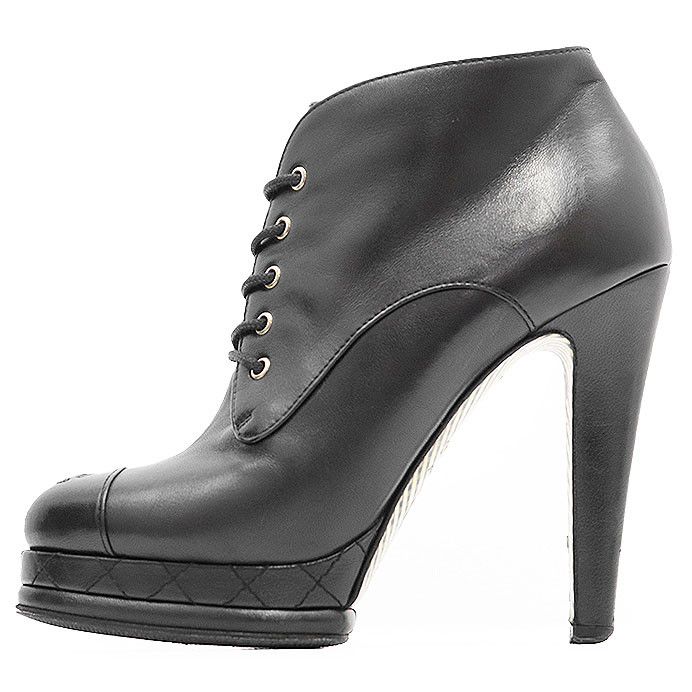 Chanel Chanel Chanel G28406 Leather Boots Leather Shoes G28406 DUTY FREE for USA Size ONE SIZE - 4 Thumbnail
