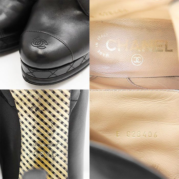 Chanel Chanel Chanel G28406 Leather Boots Leather Shoes G28406 DUTY FREE for USA Size ONE SIZE - 9 Thumbnail