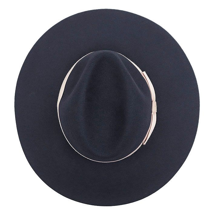 Other Other Borsalino Fedora Rabbit Fur Felt Hat Natural Material Hats 270359 DUTY FREE for USA Size ONE SIZE - 6 Thumbnail