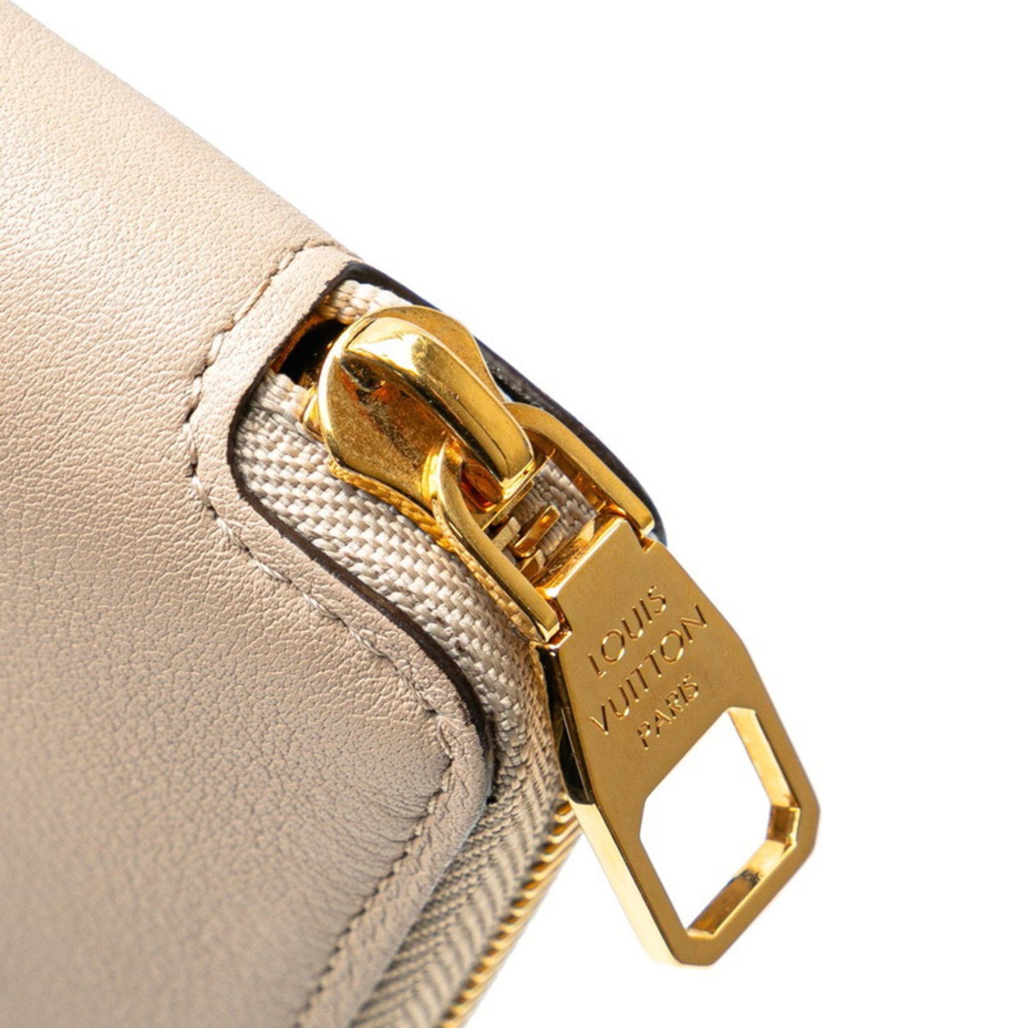 Louis Vuitton Louis Vuitton Parnassus Portefeuille Iena Round Zipper Long Wallet M58265 Brown Leather Women's LOUIS VUITTON Size ONE SIZE - 5 Thumbnail